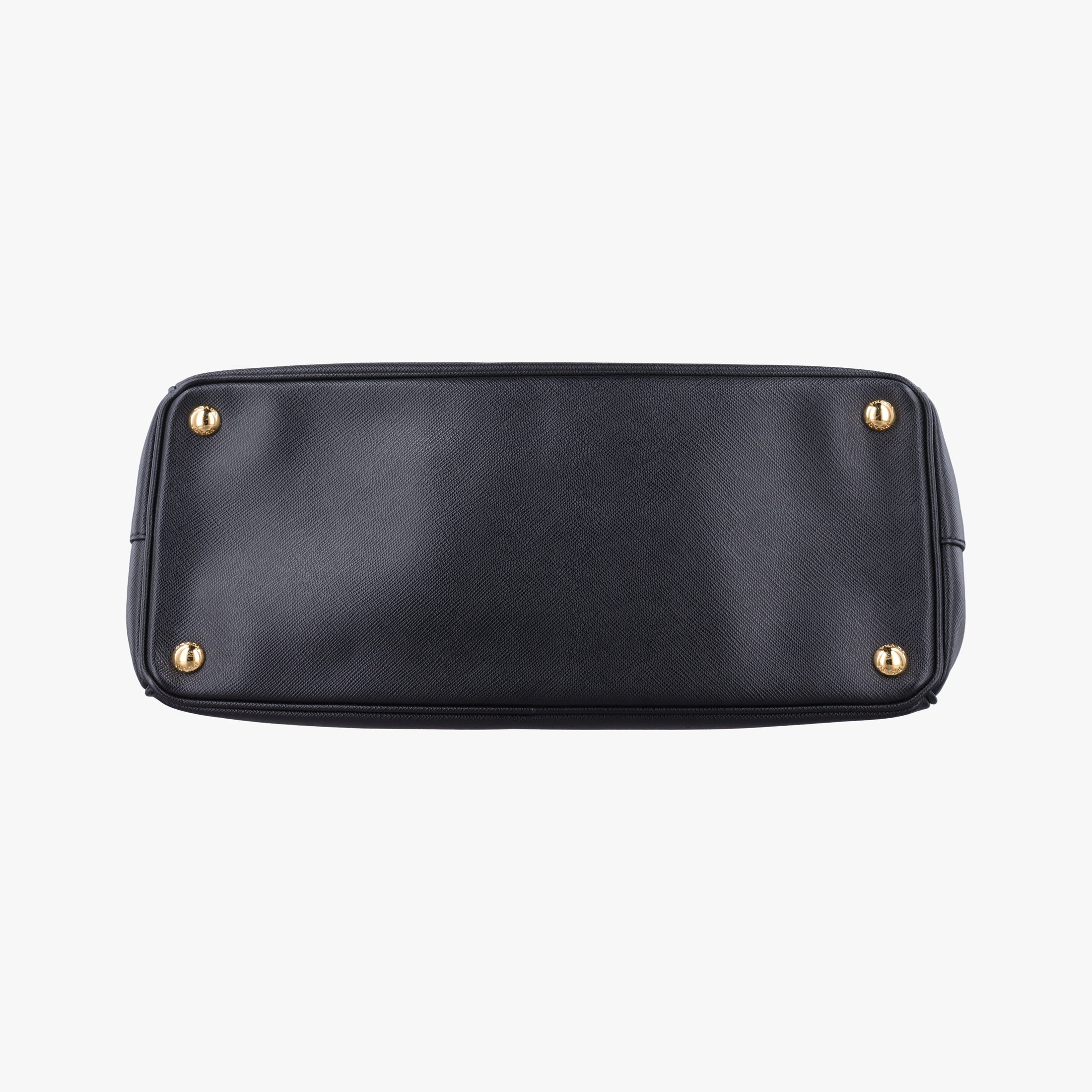 Pre-owned Prada Galleria Black SAFFIANO Leather 1BA274 shoulderbag | stylenewstar