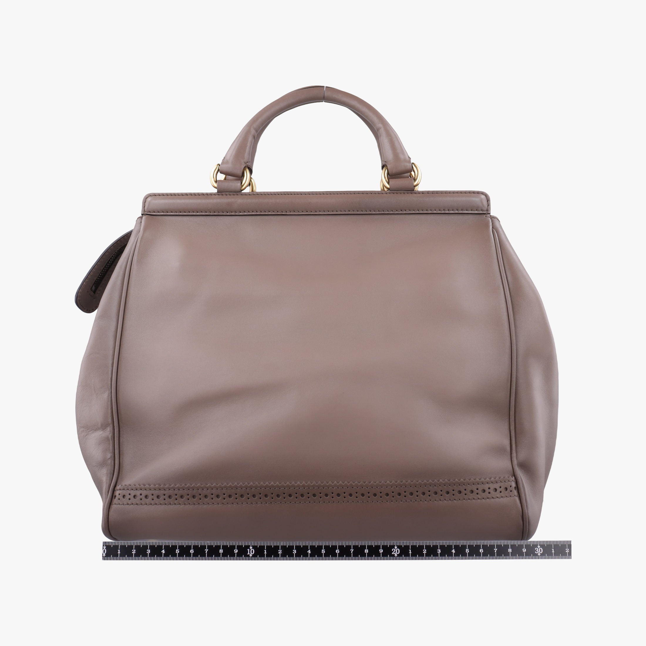 Pre-owned Gucci horse bit Grey Leather 296900 handbag | stylenewstar