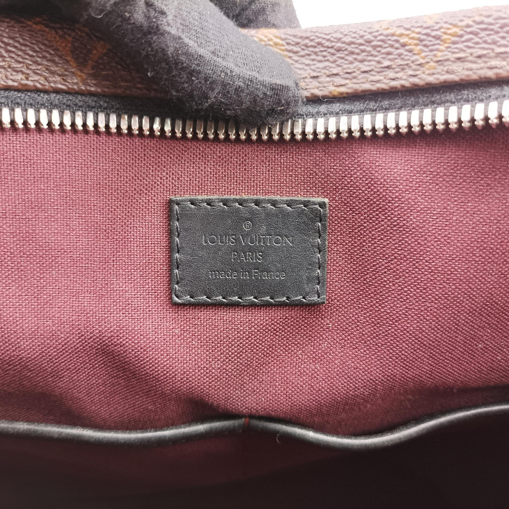 Pre-owned Louis Vuitton KITAN brown Monogram Canvas M40388 shoulderbag | stylenewstar