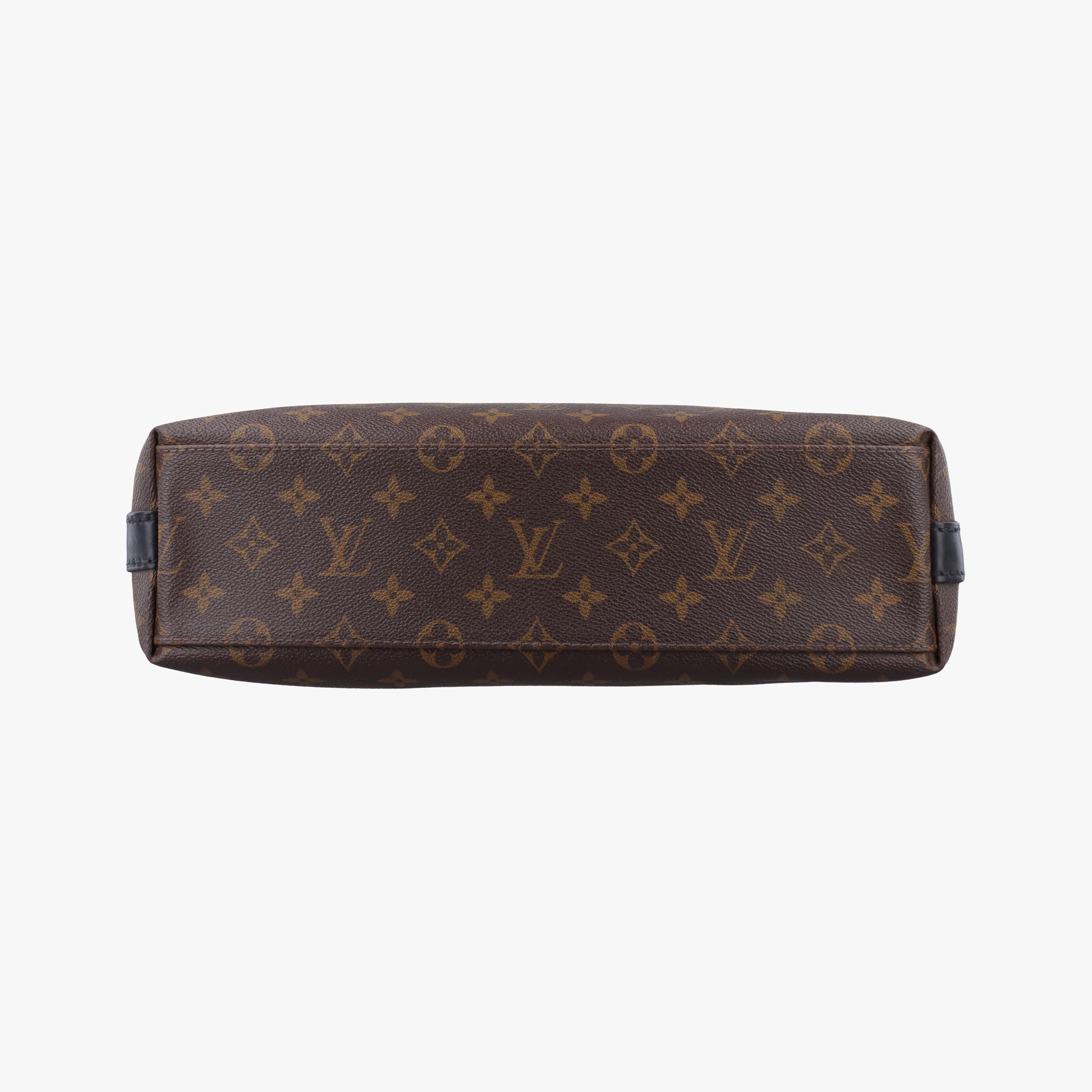 Pre-owned Louis Vuitton KITAN brown Monogram Canvas M40388 shoulderbag | stylenewstar