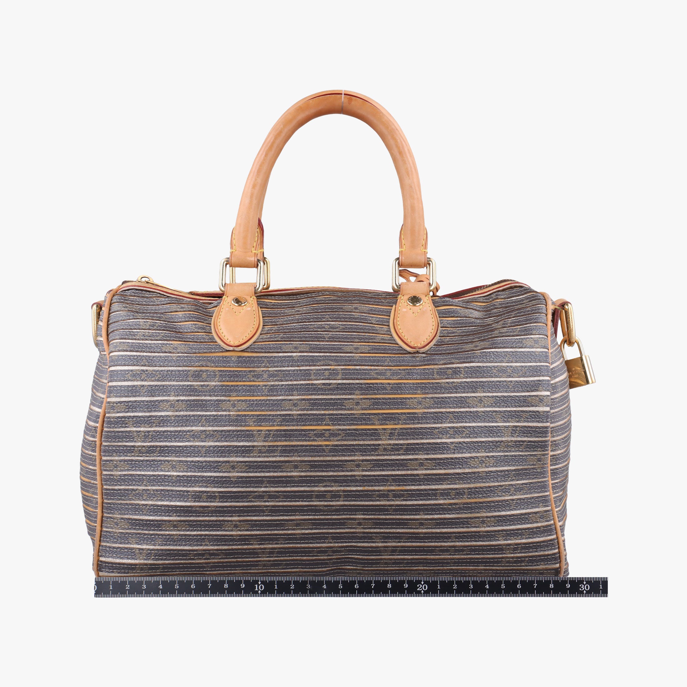 Pre-owned Louis Vuitton Eden Speedy Bandouliere 30 Argent Monogram Eden Canvas M40358 shoulderbag | stylenewstar