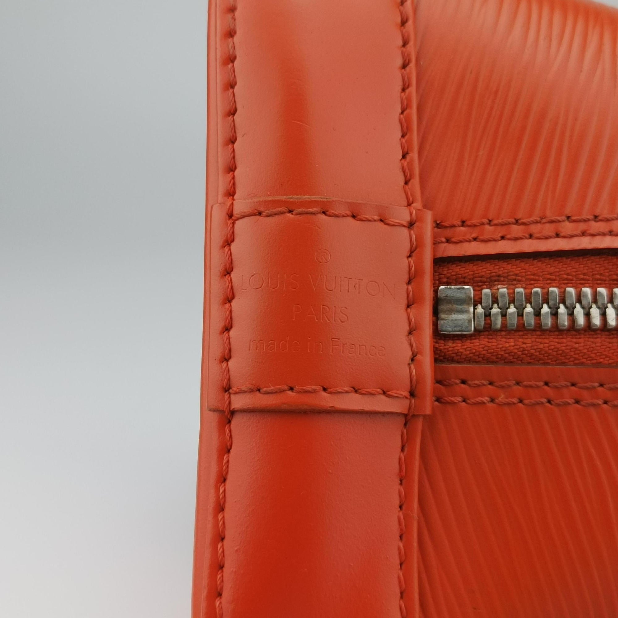 Pre-owned Louis Vuitton Alma PM PIMENT Epi M40623 handbag | stylenewstar