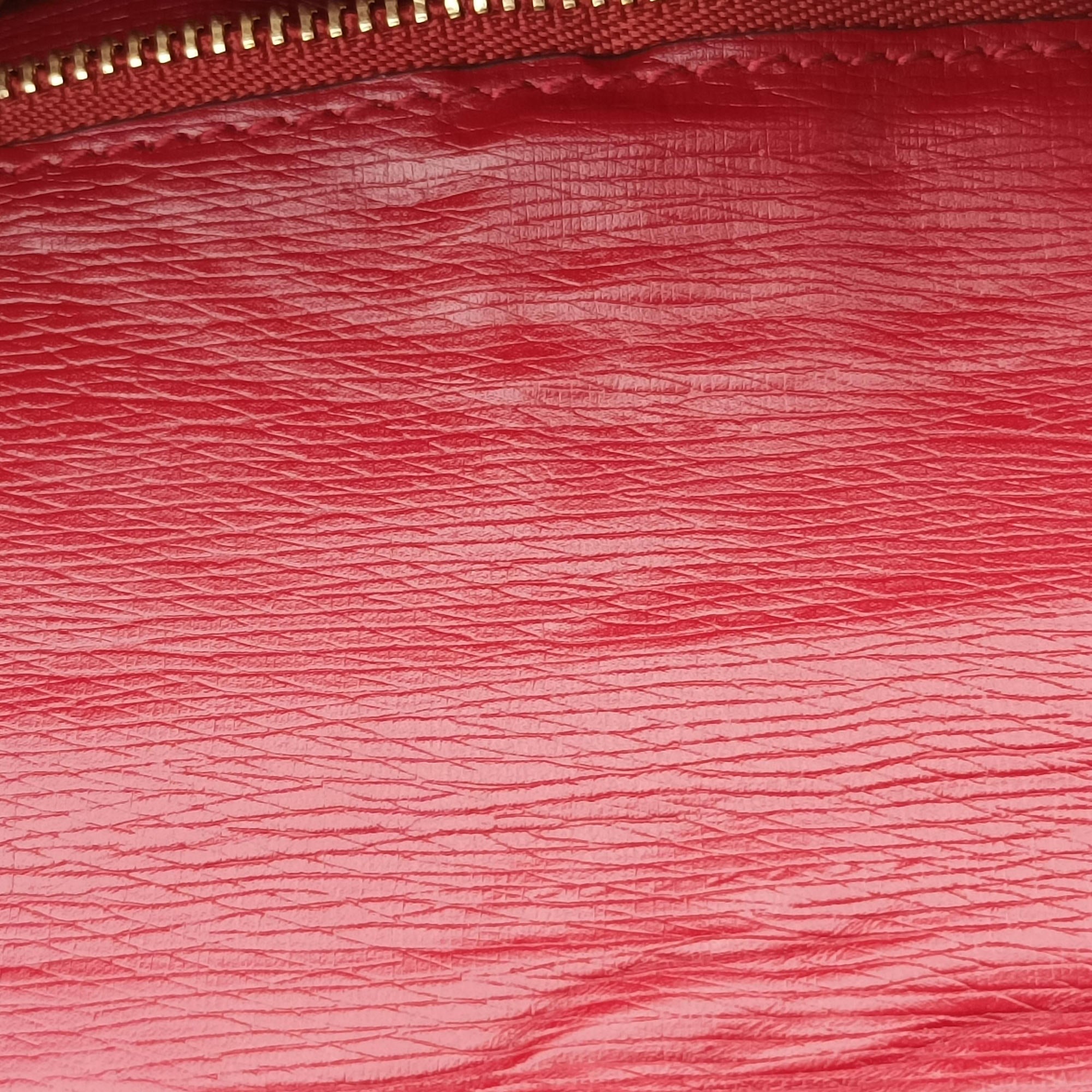 Pre-owned Gucci Sylvie red×Multicolour Leather 524405 shoulderbag | stylenewstar