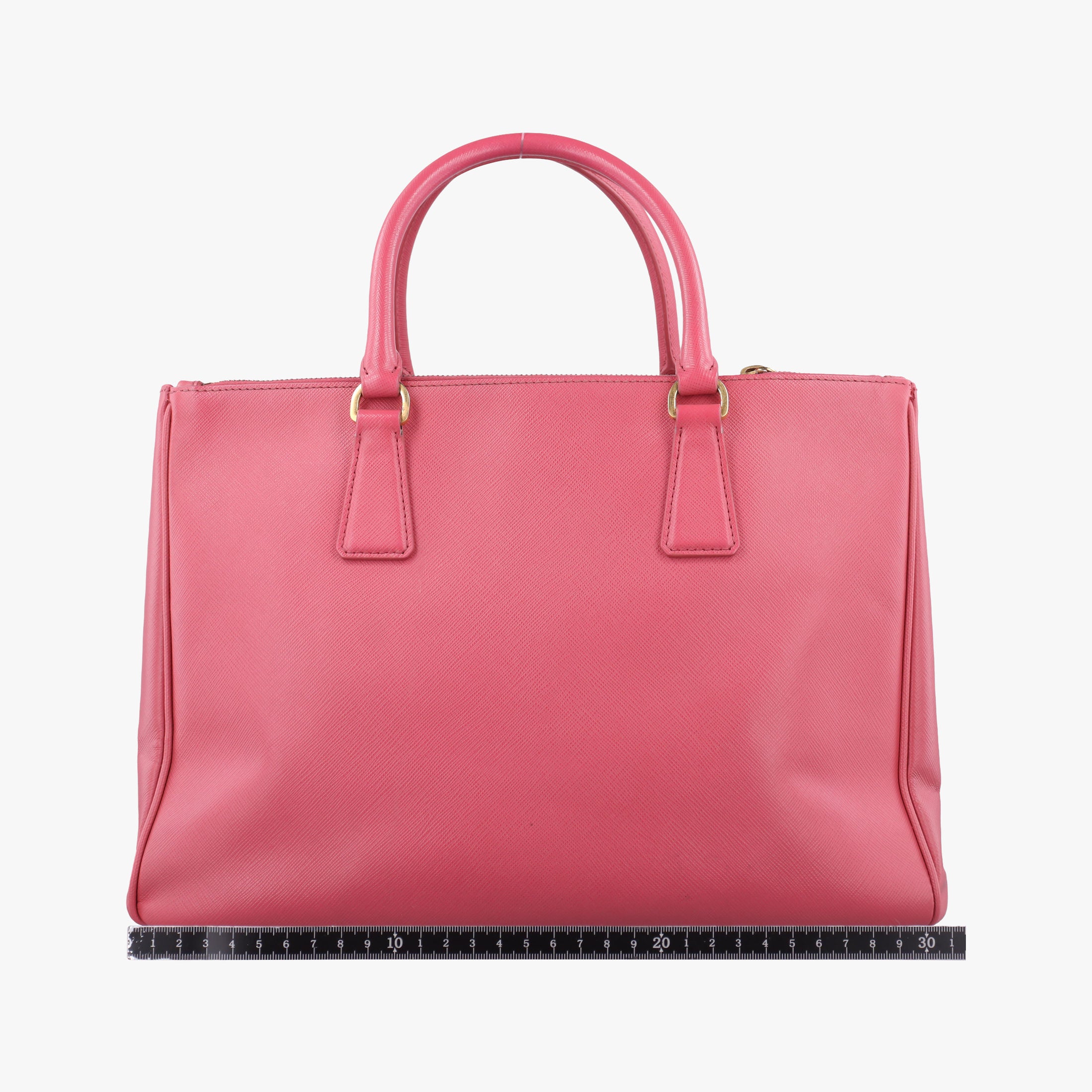 Pre-owned Prada Galleria Pink SAFFIANO Leather BN1786 shoulderbag | stylenewstar
