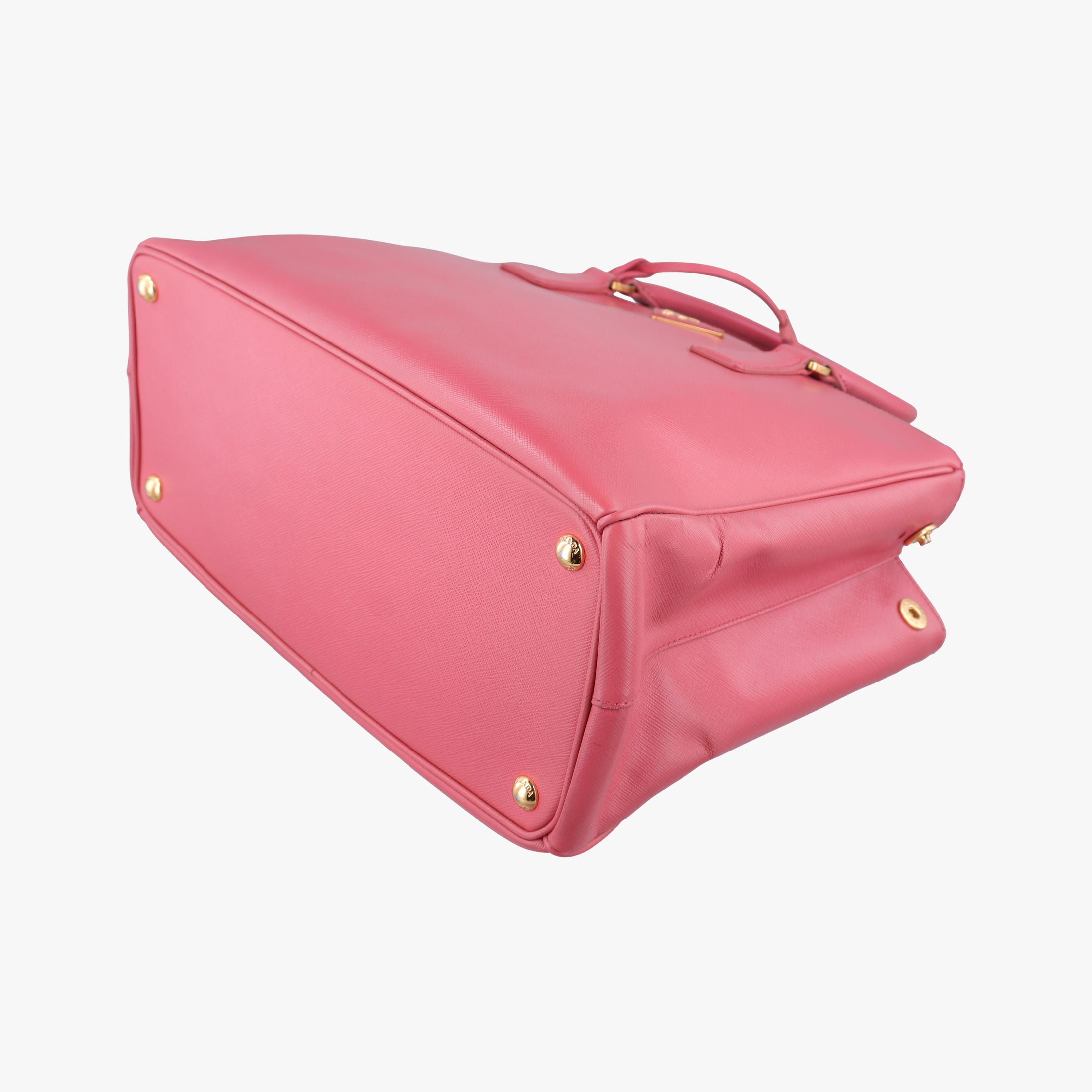 Pre-owned Prada Galleria Pink SAFFIANO Leather BN1786 shoulderbag | stylenewstar