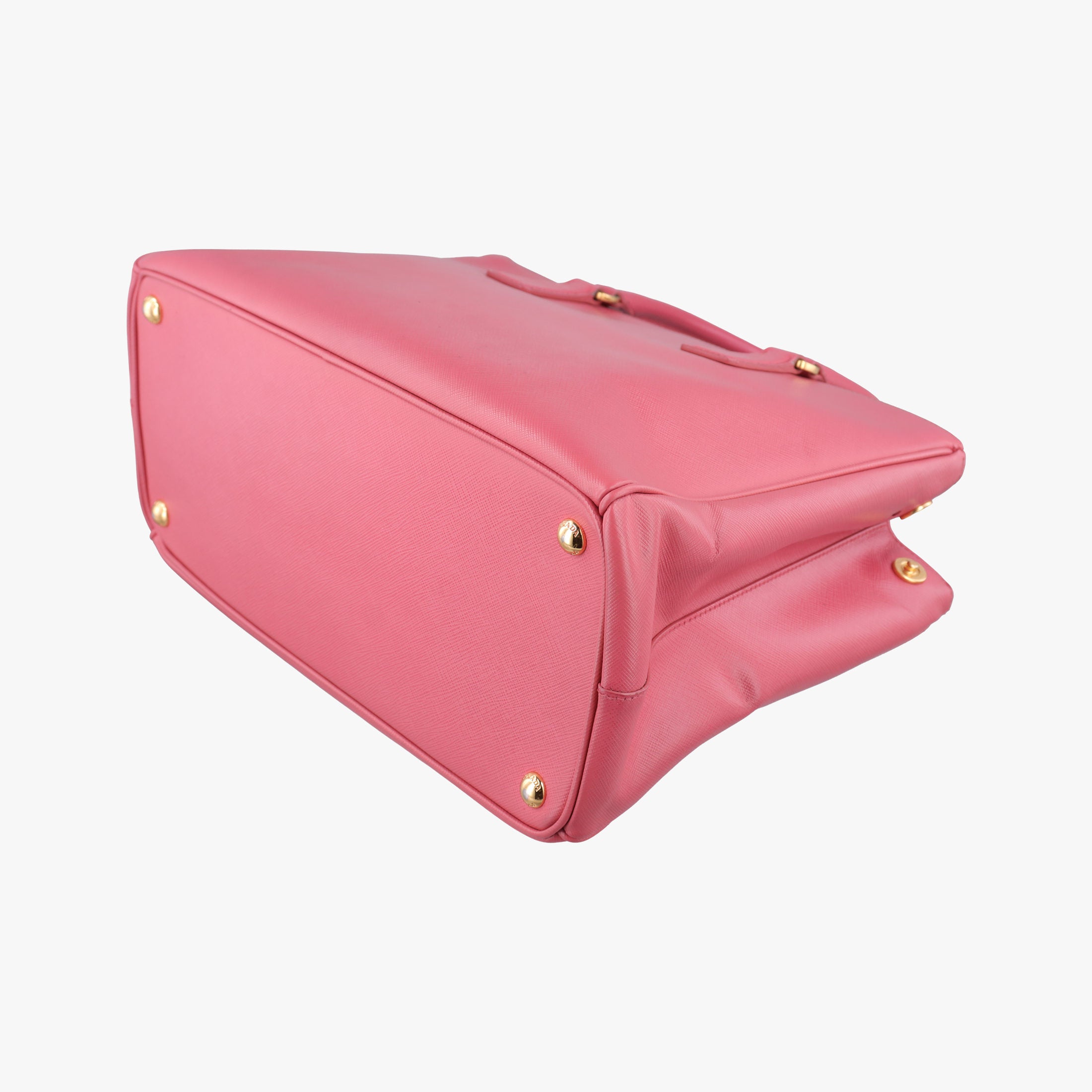 Pre-owned Prada Galleria Pink SAFFIANO Leather BN1786 shoulderbag | stylenewstar