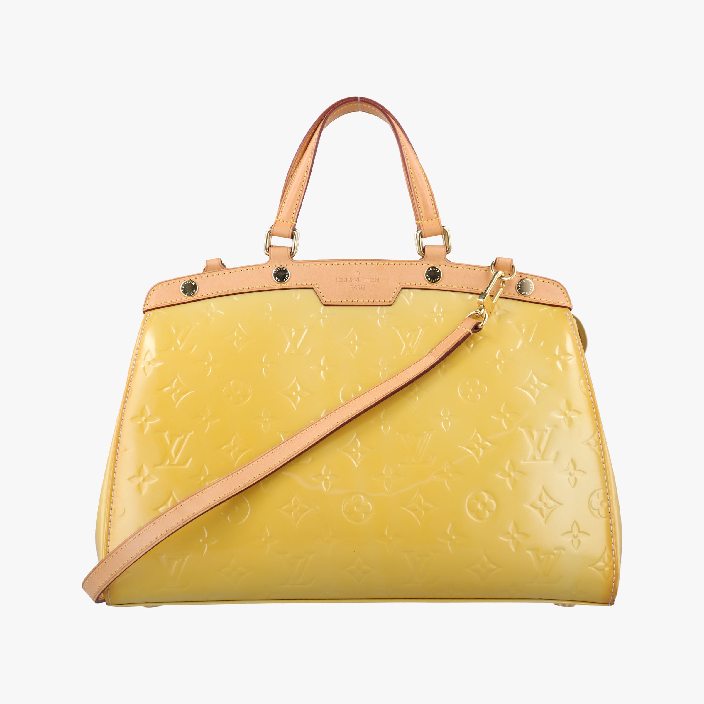 Pre-owned Louis Vuitton Brea MM Dunne Vernis M90180 shoulderbag | stylenewstar