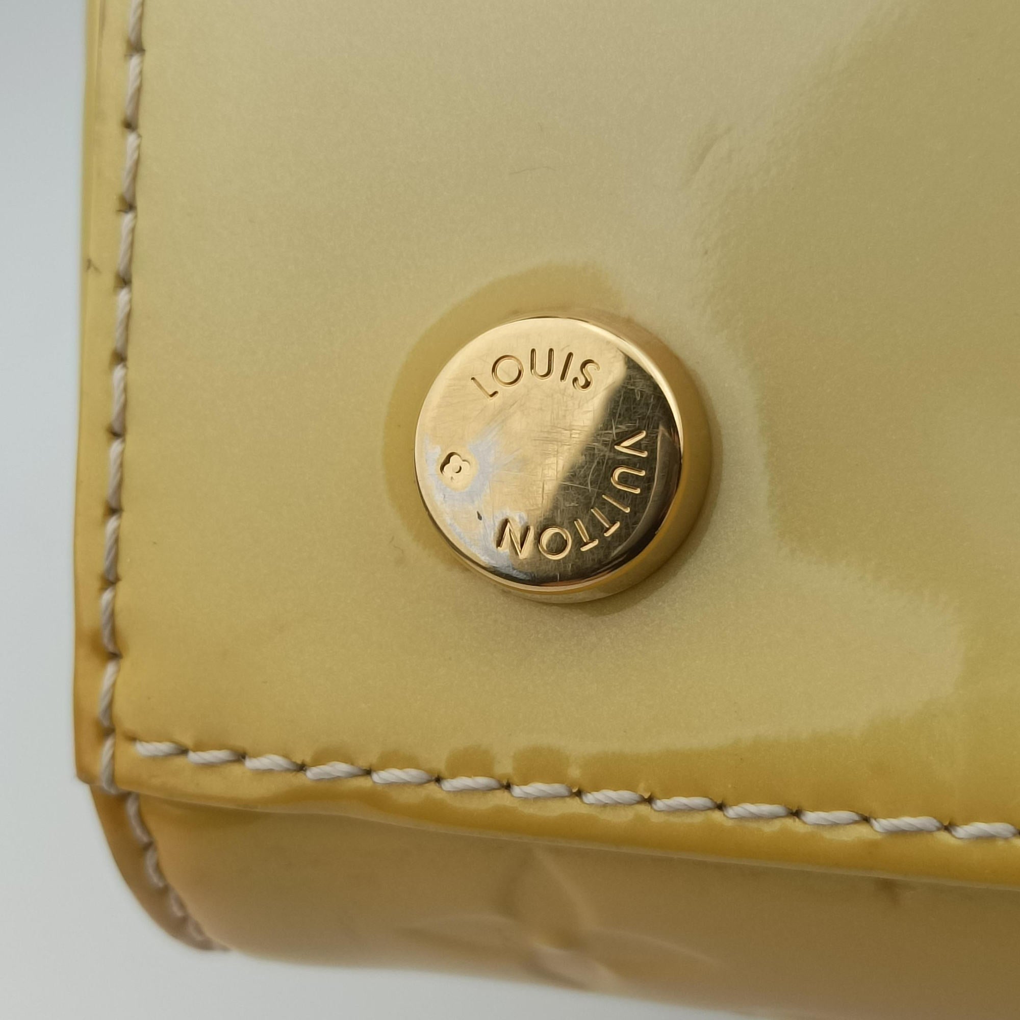 Pre-owned Louis Vuitton Brea MM Dunne Vernis M90180 shoulderbag | stylenewstar