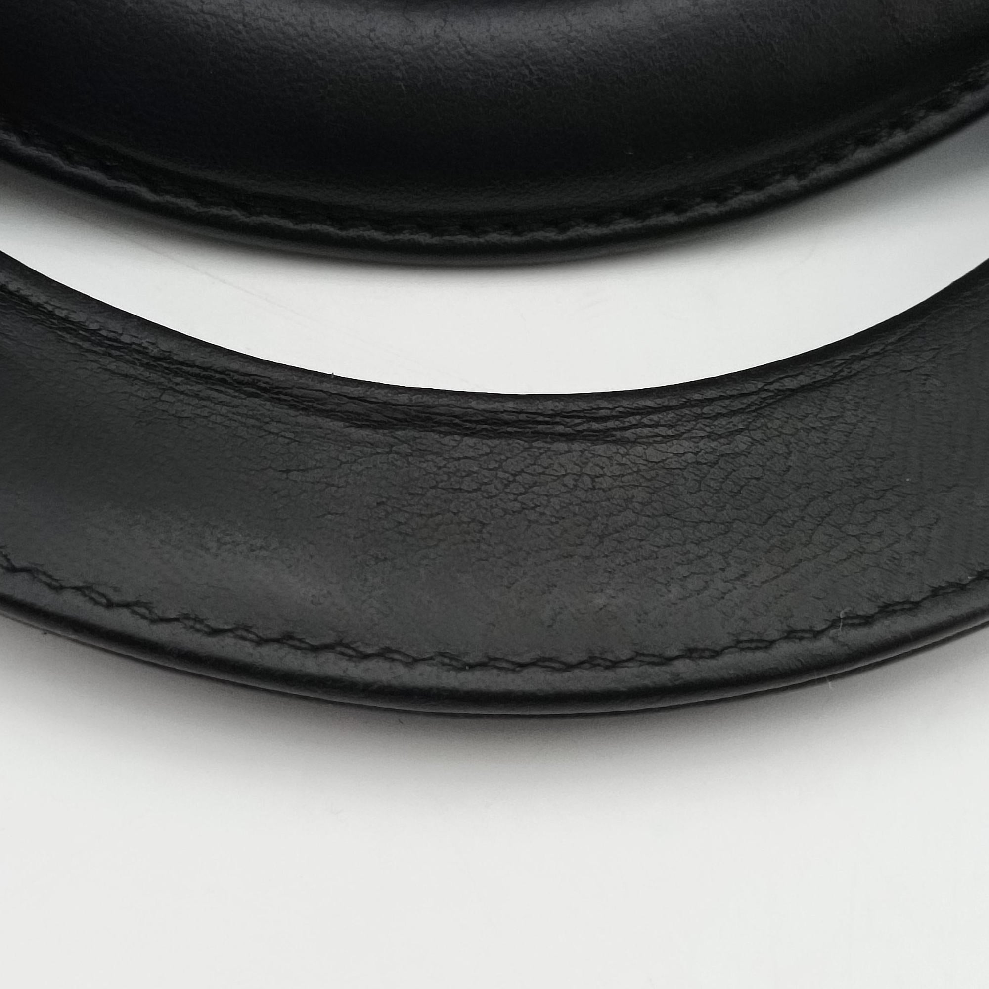 Pre-owned Christian Dior Lady Dior Black lambskin  shoulderbag | stylenewstar