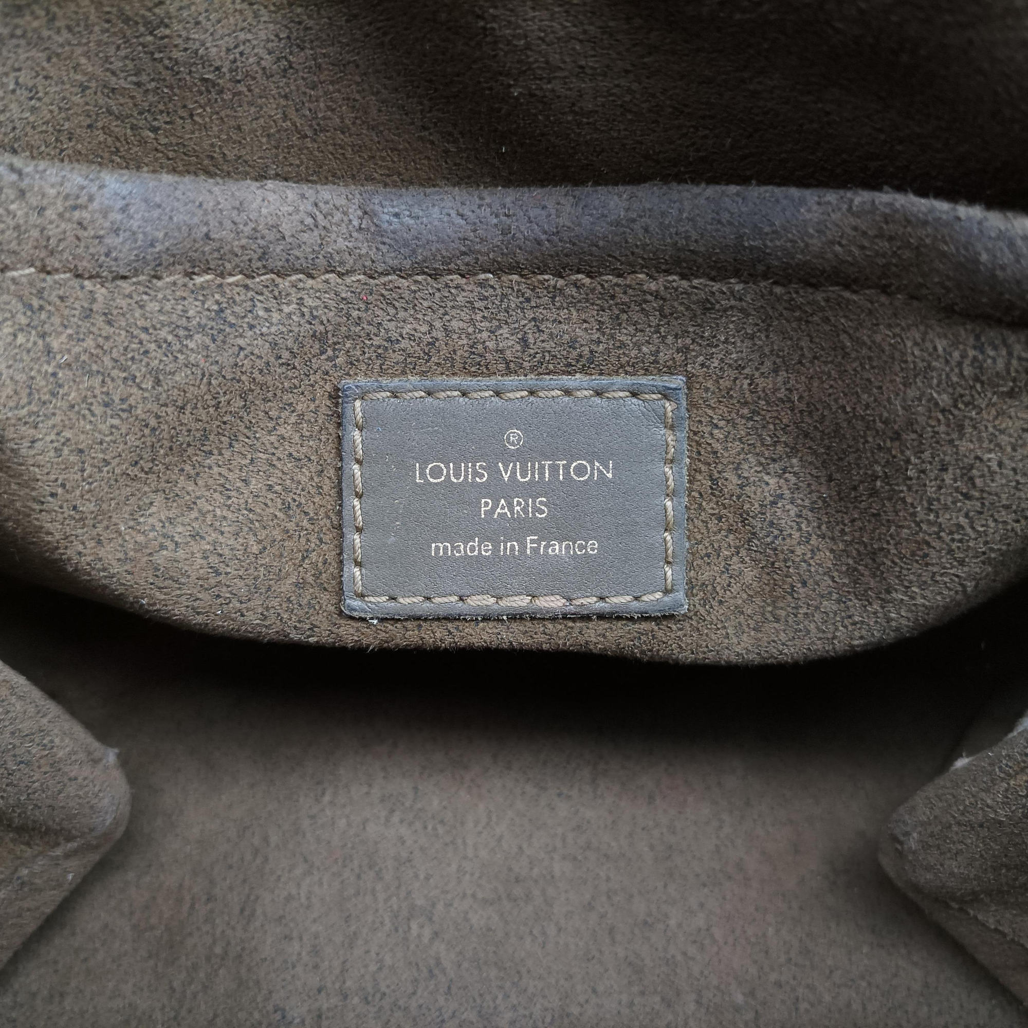 Pre-owned Louis Vuitton Rocky BB Brown×Laurier Monogram canvas×calf leather M44797 shoulderbag | stylenewstar