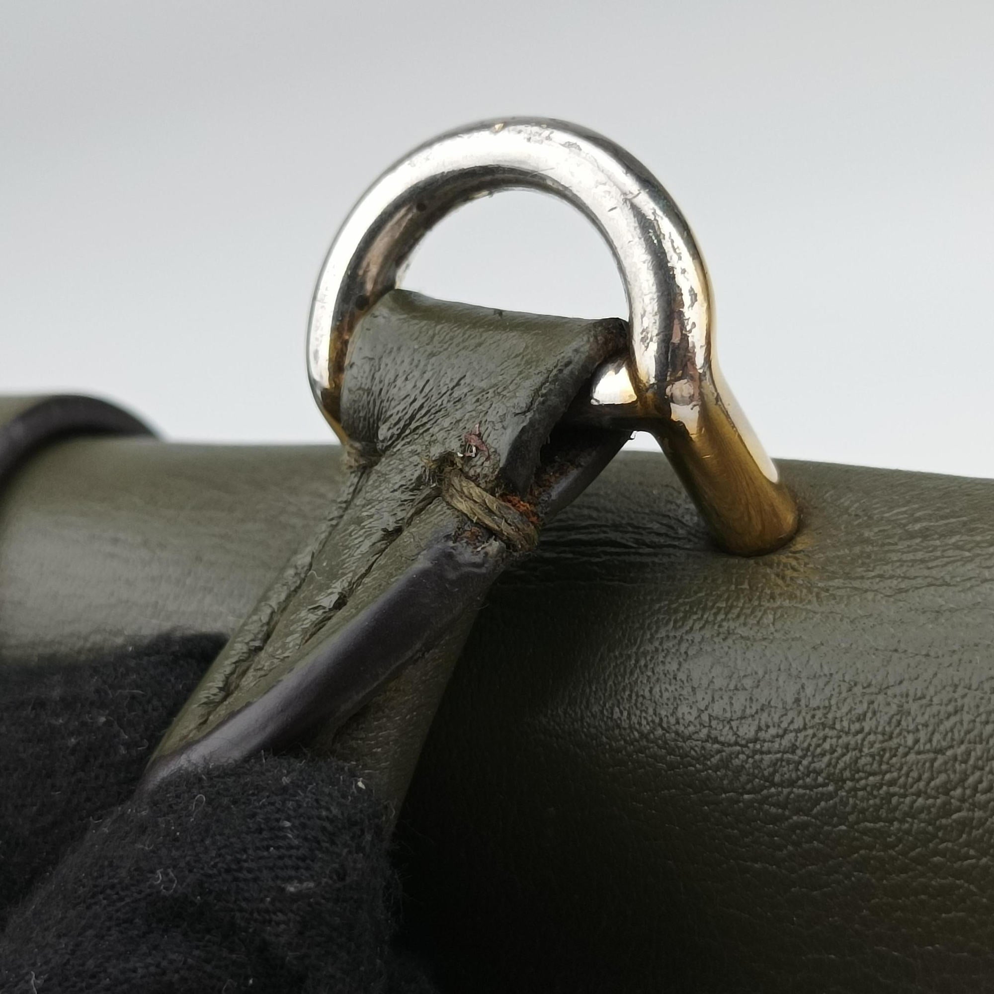 Pre-owned Louis Vuitton Rocky BB Brown×Laurier Monogram canvas×calf leather M44797 shoulderbag | stylenewstar