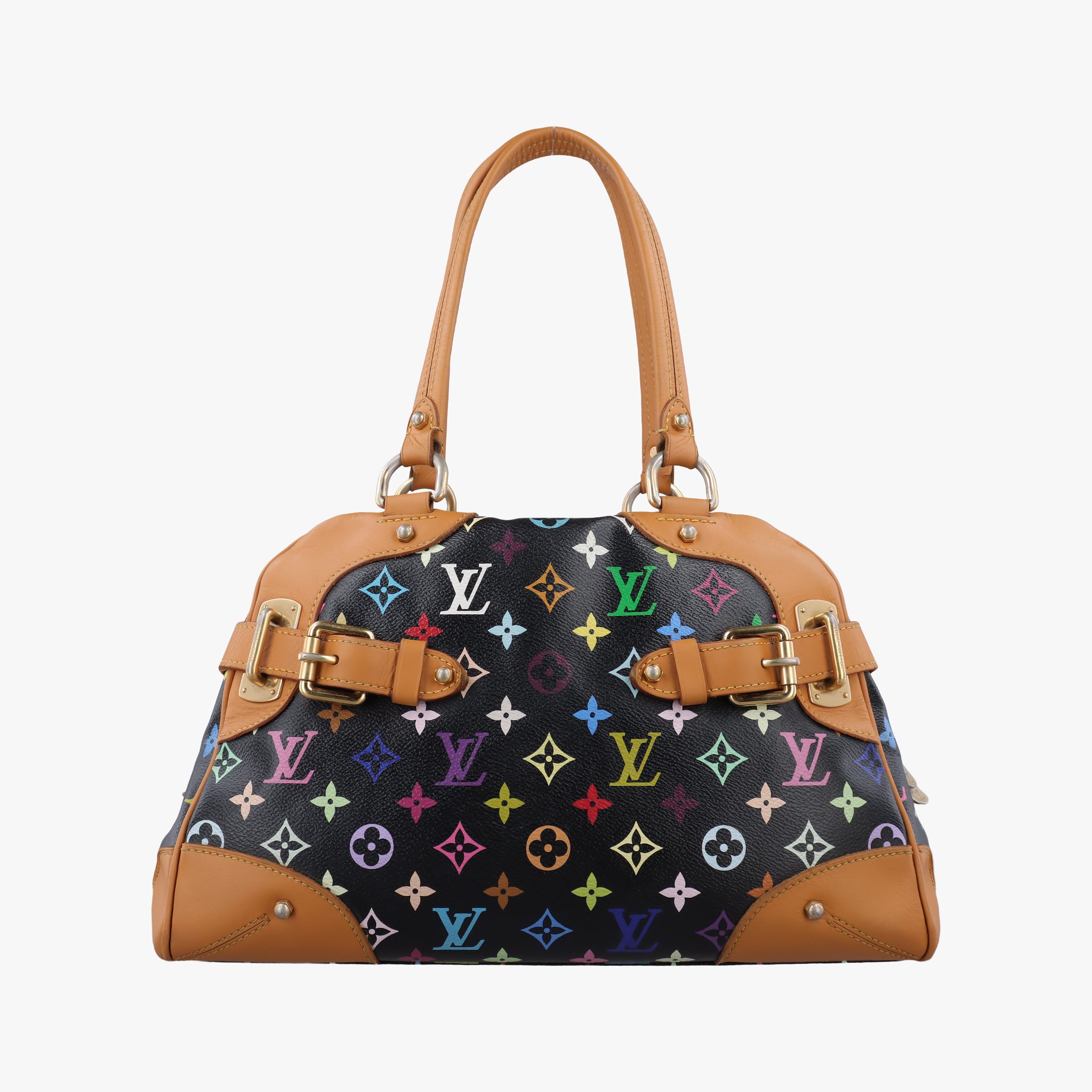 Vintage Louis Vuitton CLAUDIA Noir Monogram Multicolor M40194 shoulderbag | stylenewstar