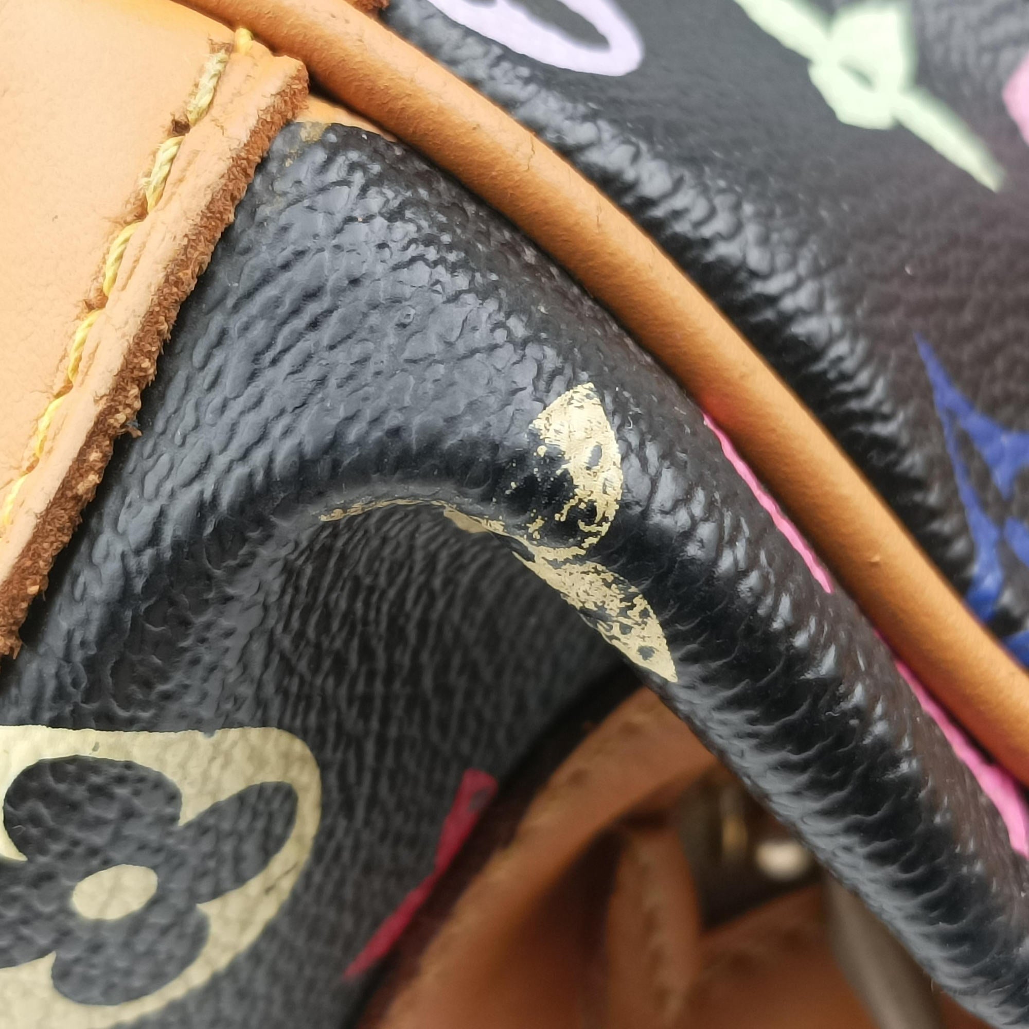 Vintage Louis Vuitton CLAUDIA Noir Monogram Multicolor M40194 shoulderbag | stylenewstar