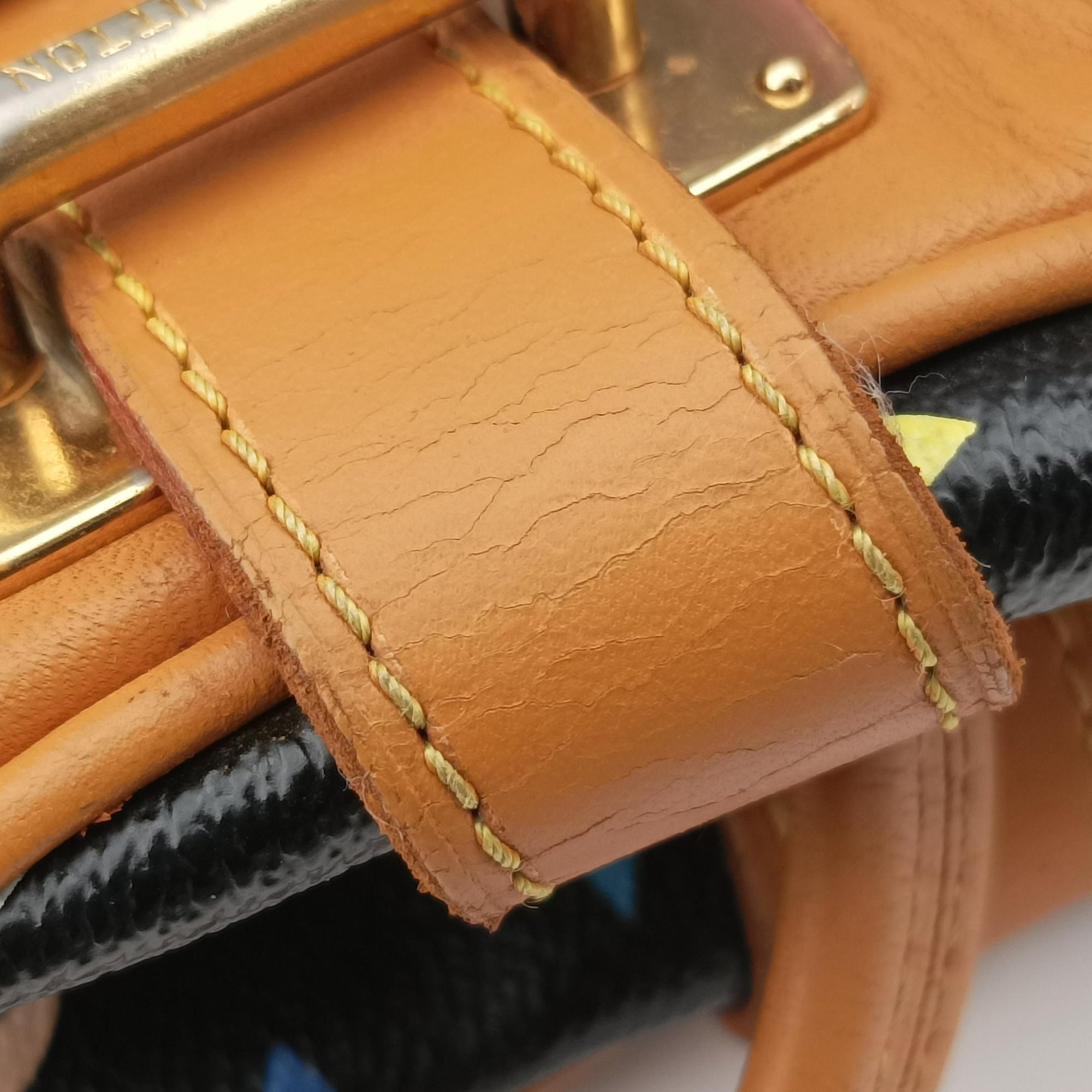 Vintage Louis Vuitton CLAUDIA Noir Monogram Multicolor M40194 shoulderbag | stylenewstar