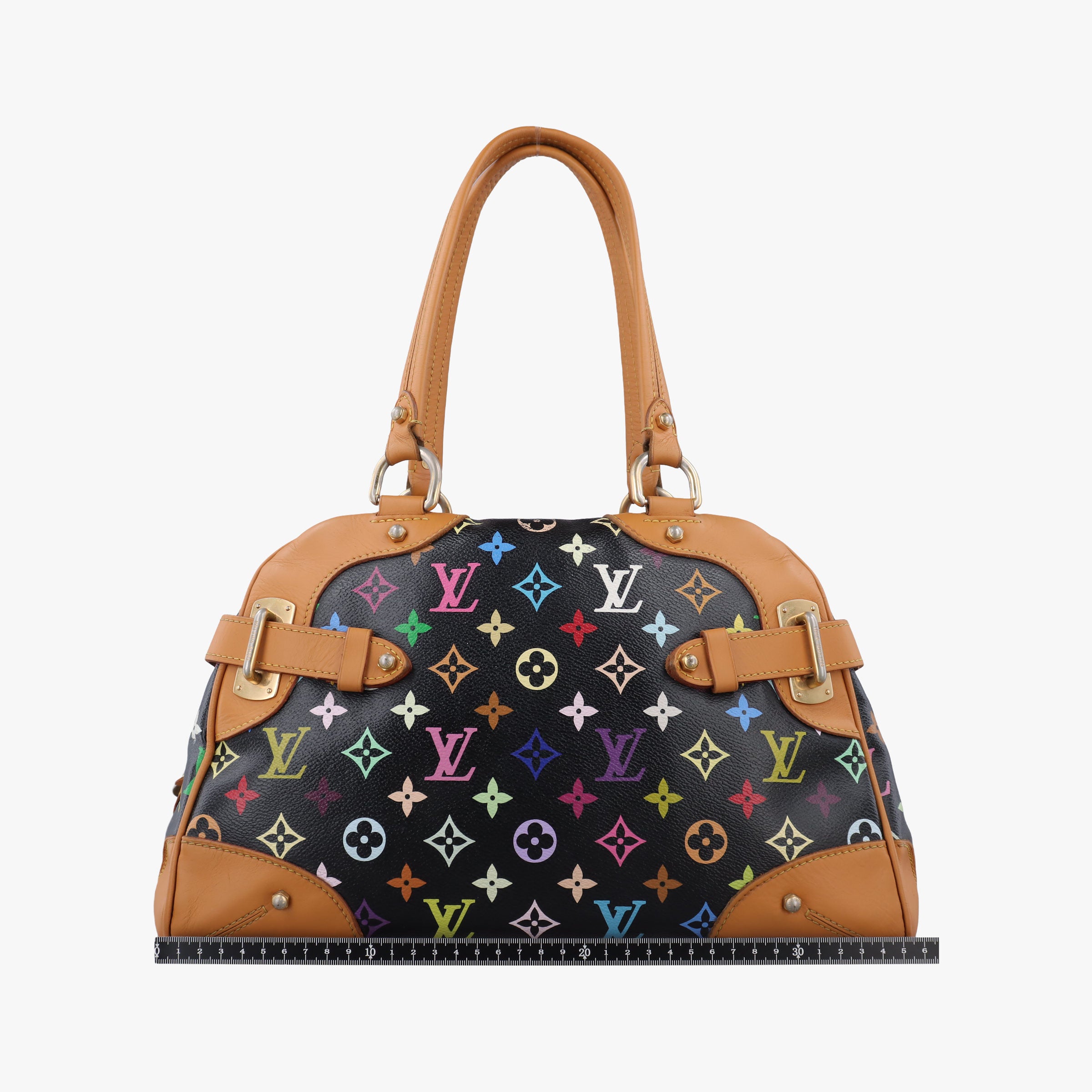 Vintage Louis Vuitton CLAUDIA Noir Monogram Multicolor M40194 shoulderbag | stylenewstar