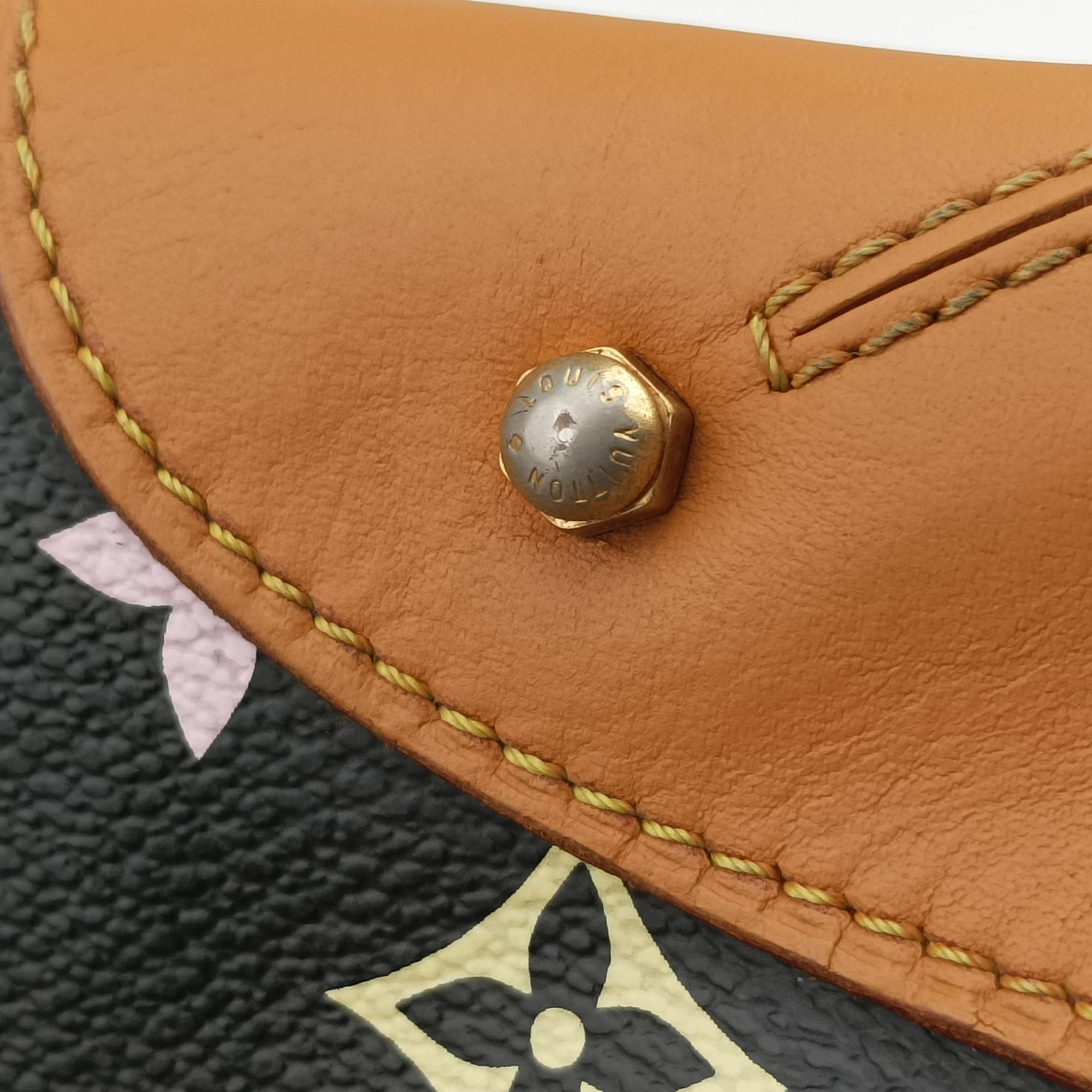 Vintage Louis Vuitton CLAUDIA Noir Monogram Multicolor M40194 shoulderbag | stylenewstar