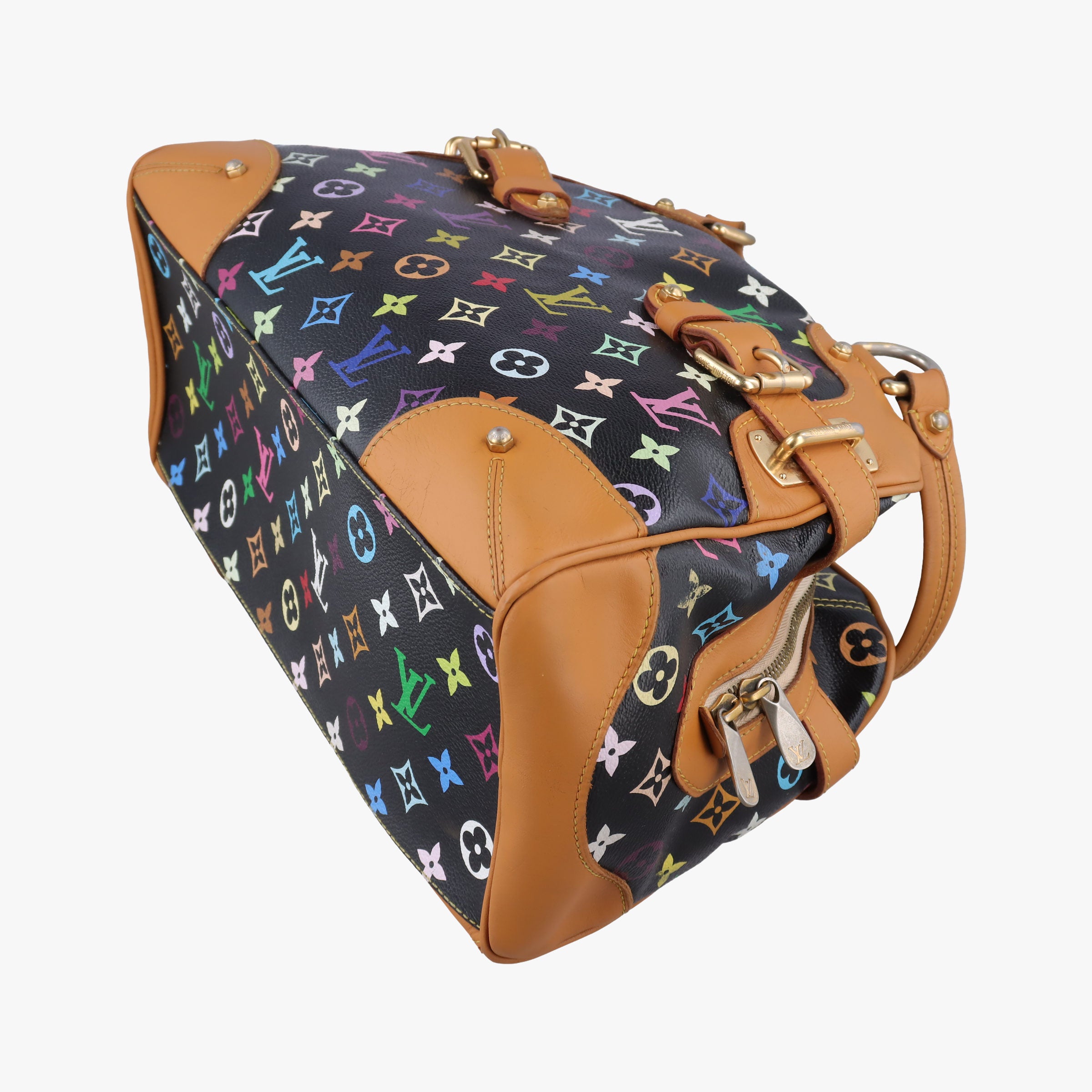 Vintage Louis Vuitton CLAUDIA Noir Monogram Multicolor M40194 shoulderbag | stylenewstar
