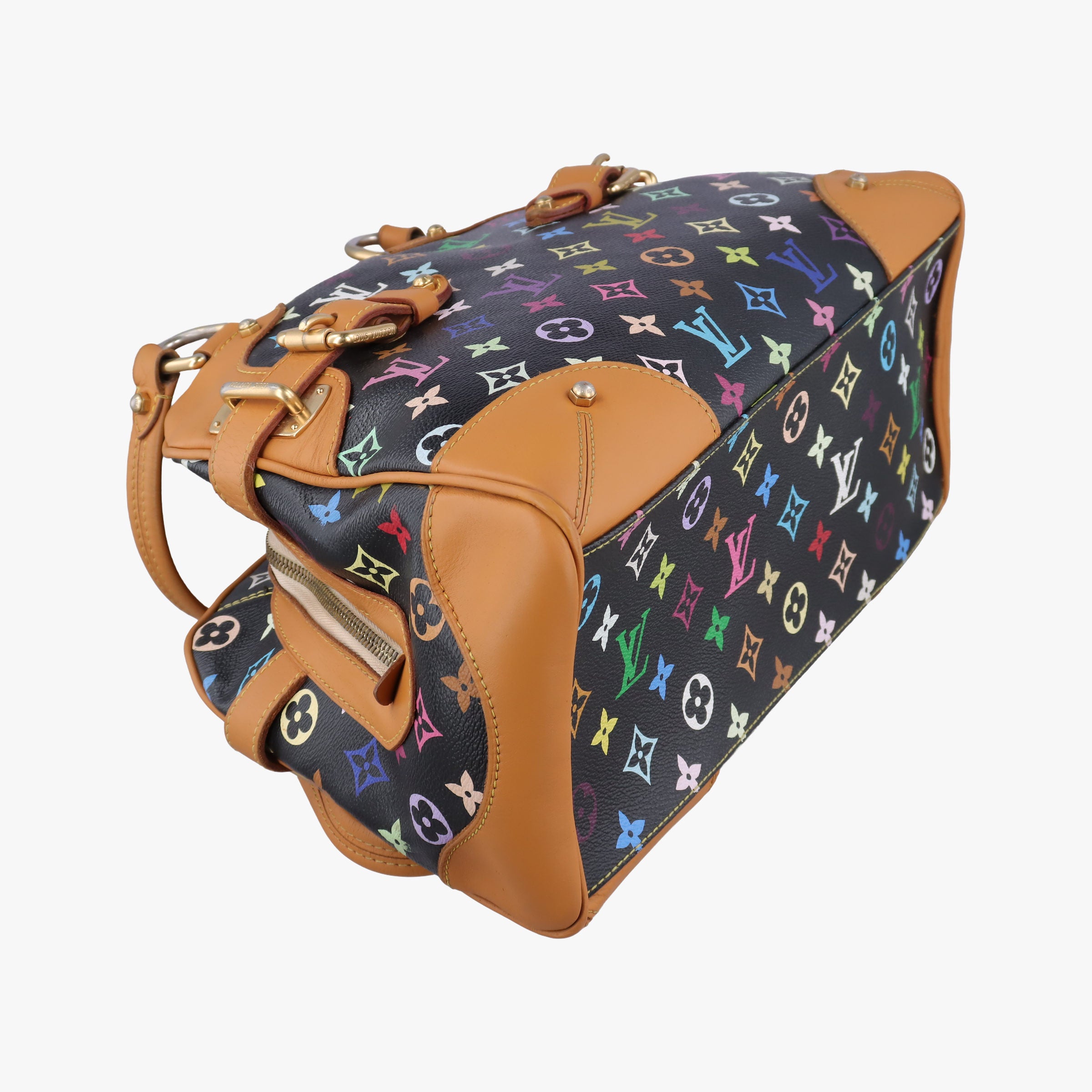 Vintage Louis Vuitton CLAUDIA Noir Monogram Multicolor M40194 shoulderbag | stylenewstar