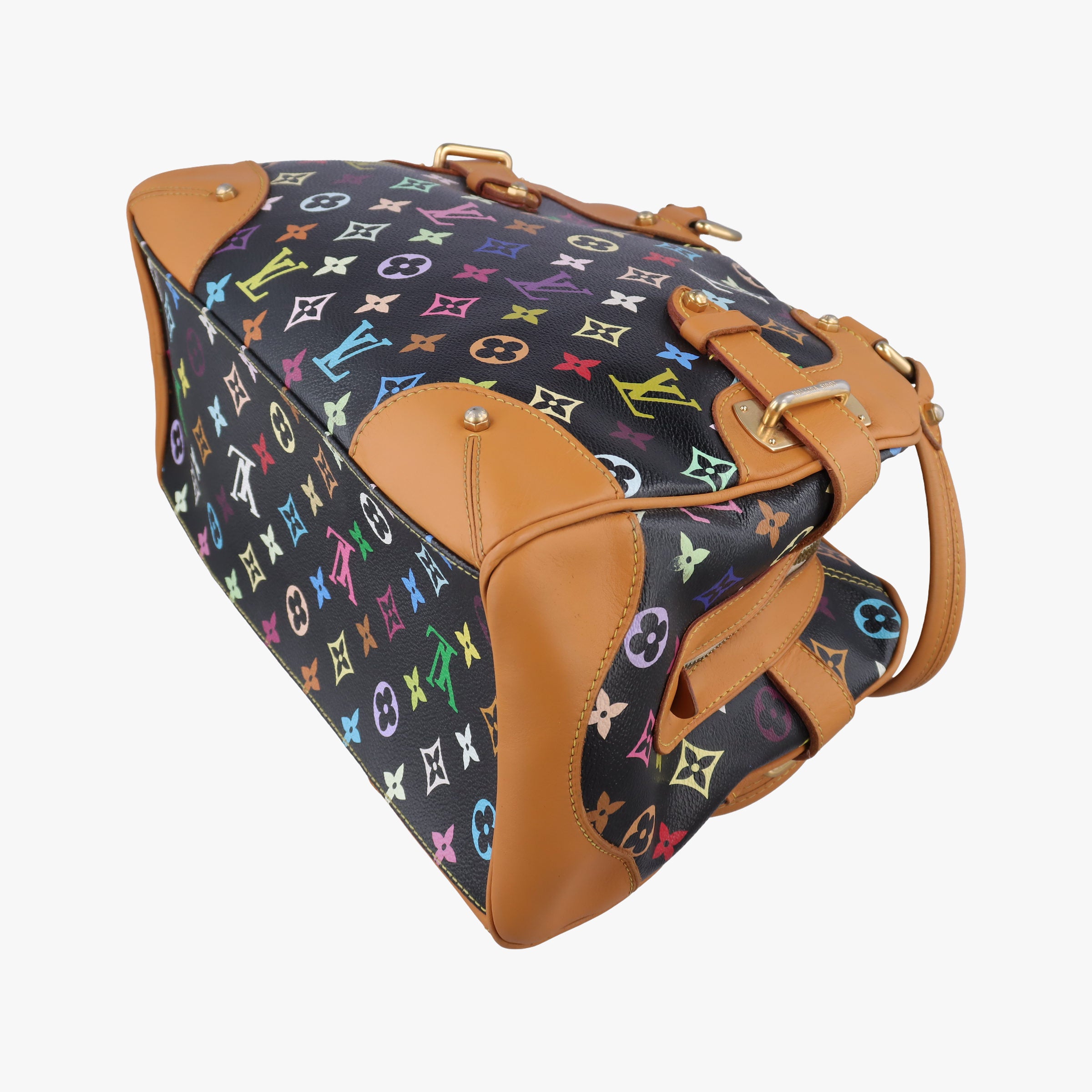 Vintage Louis Vuitton CLAUDIA Noir Monogram Multicolor M40194 shoulderbag | stylenewstar