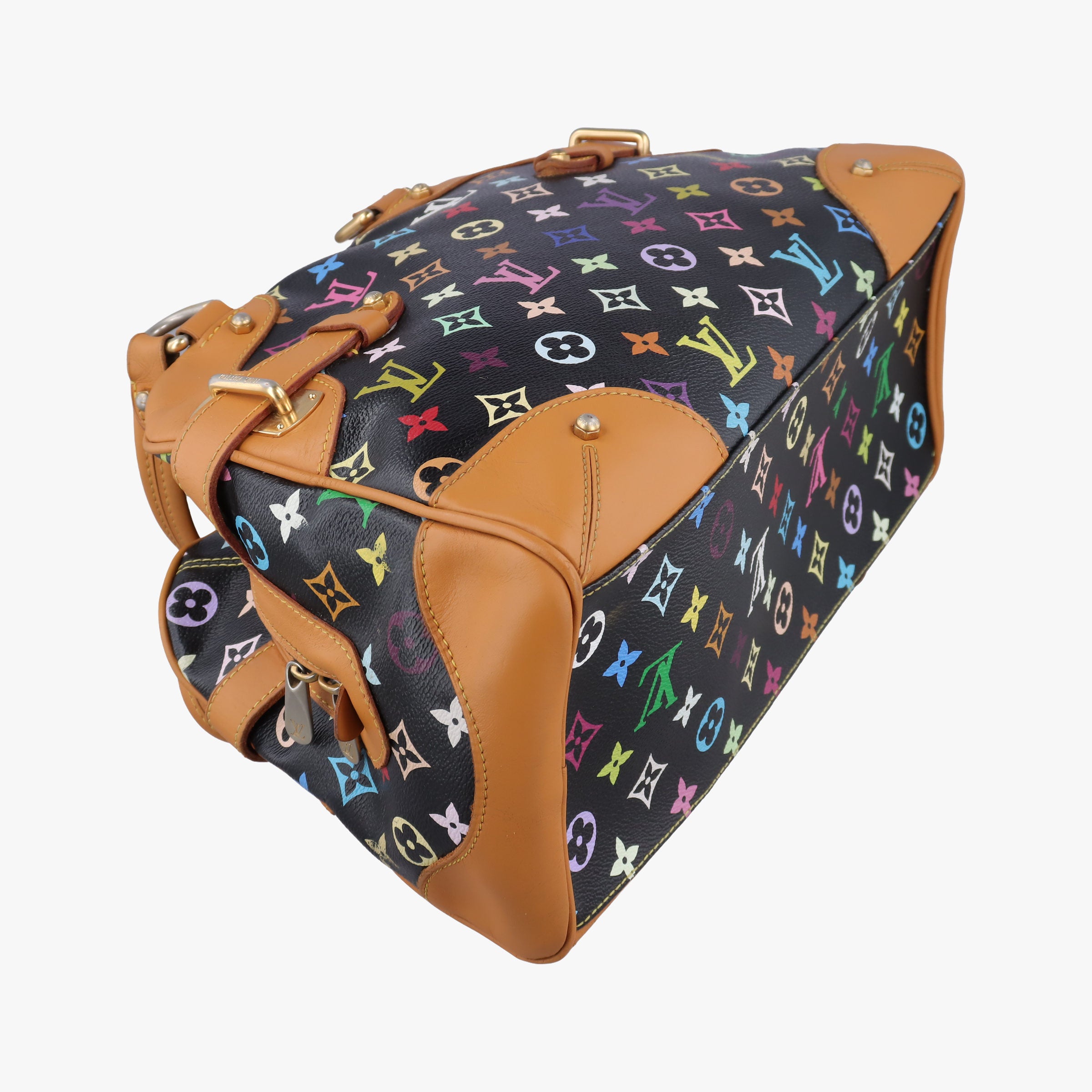 Vintage Louis Vuitton CLAUDIA Noir Monogram Multicolor M40194 shoulderbag | stylenewstar
