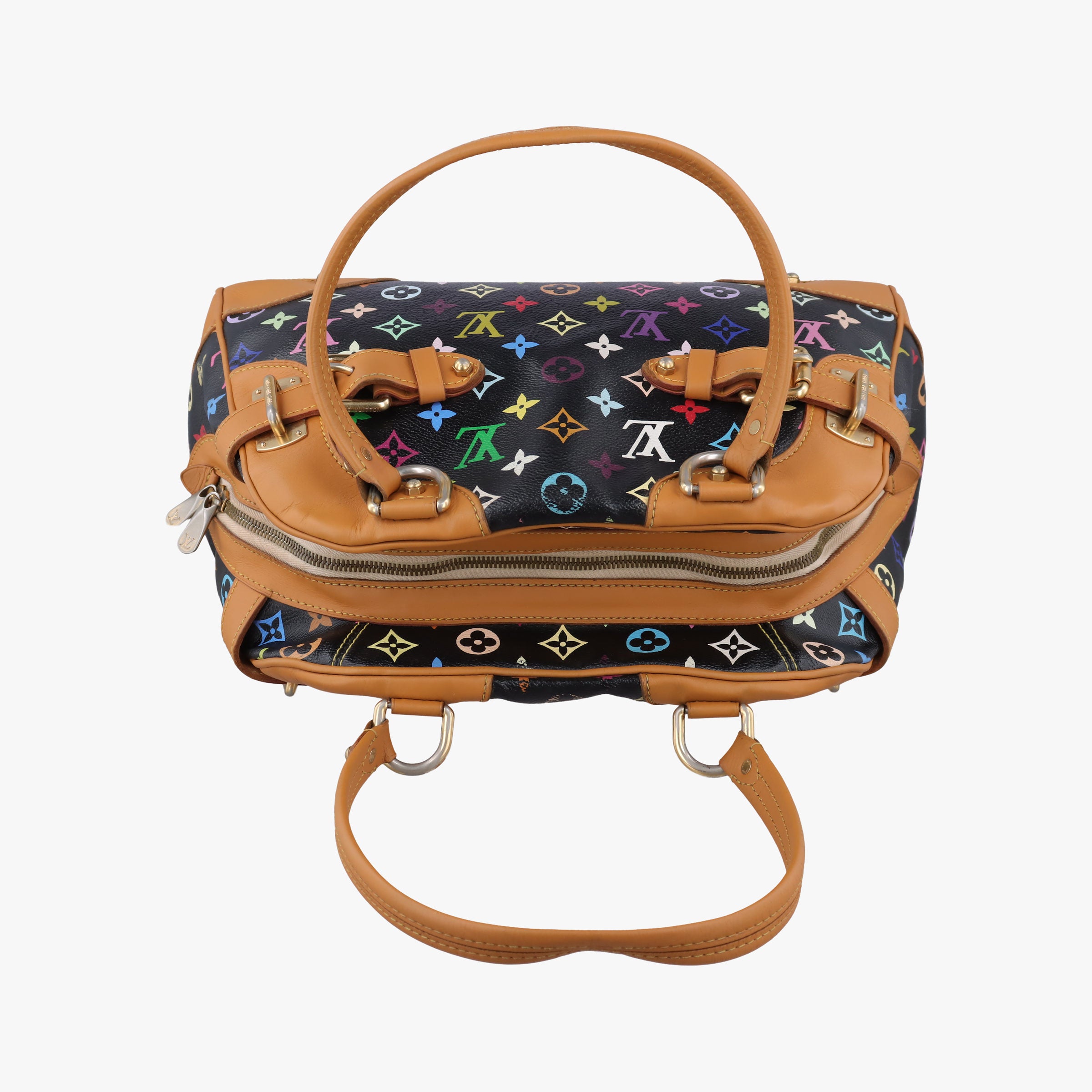 Vintage Louis Vuitton CLAUDIA Noir Monogram Multicolor M40194 shoulderbag | stylenewstar