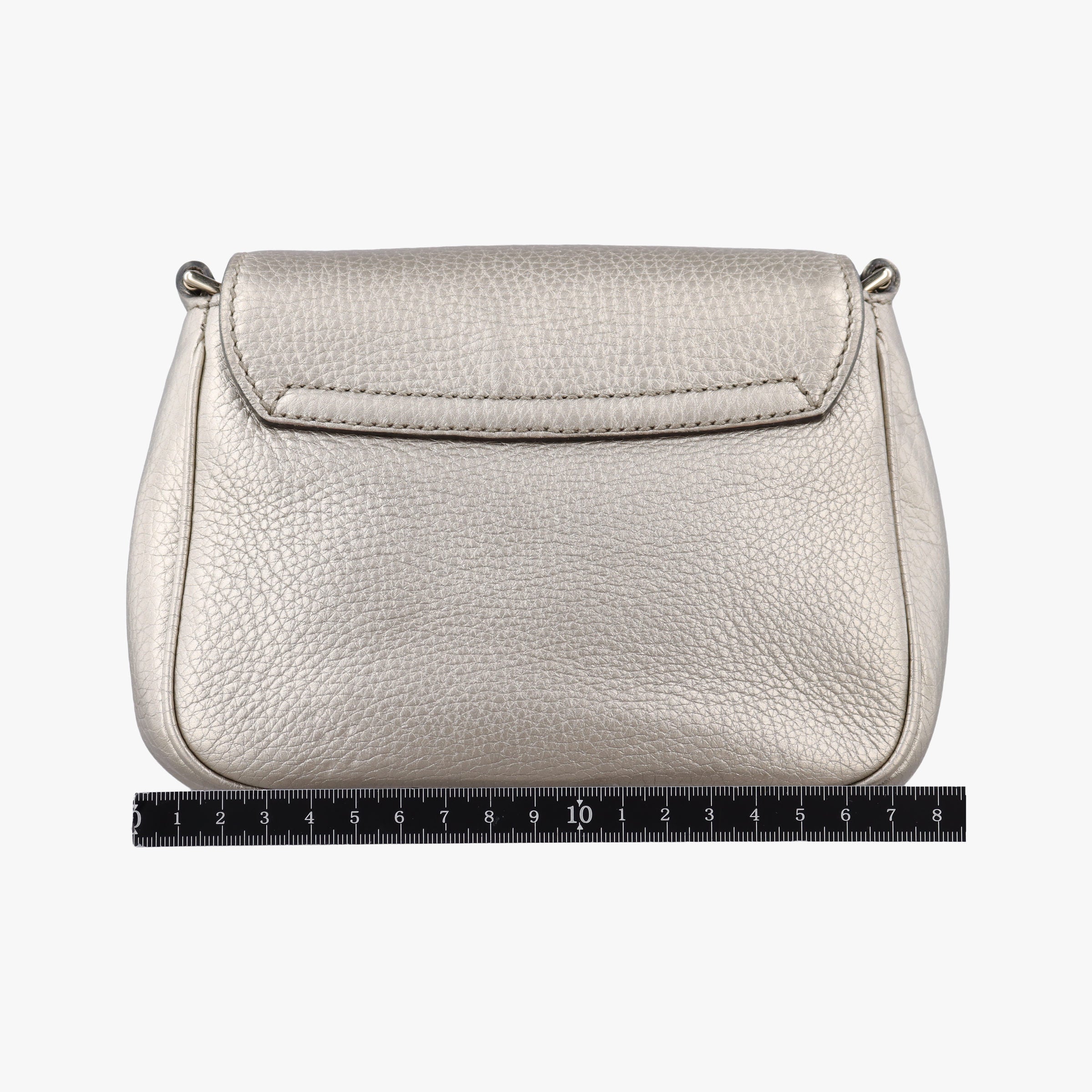 Pre-owned Gucci Soho Golden Leather 323190 shoulderbag | stylenewstar