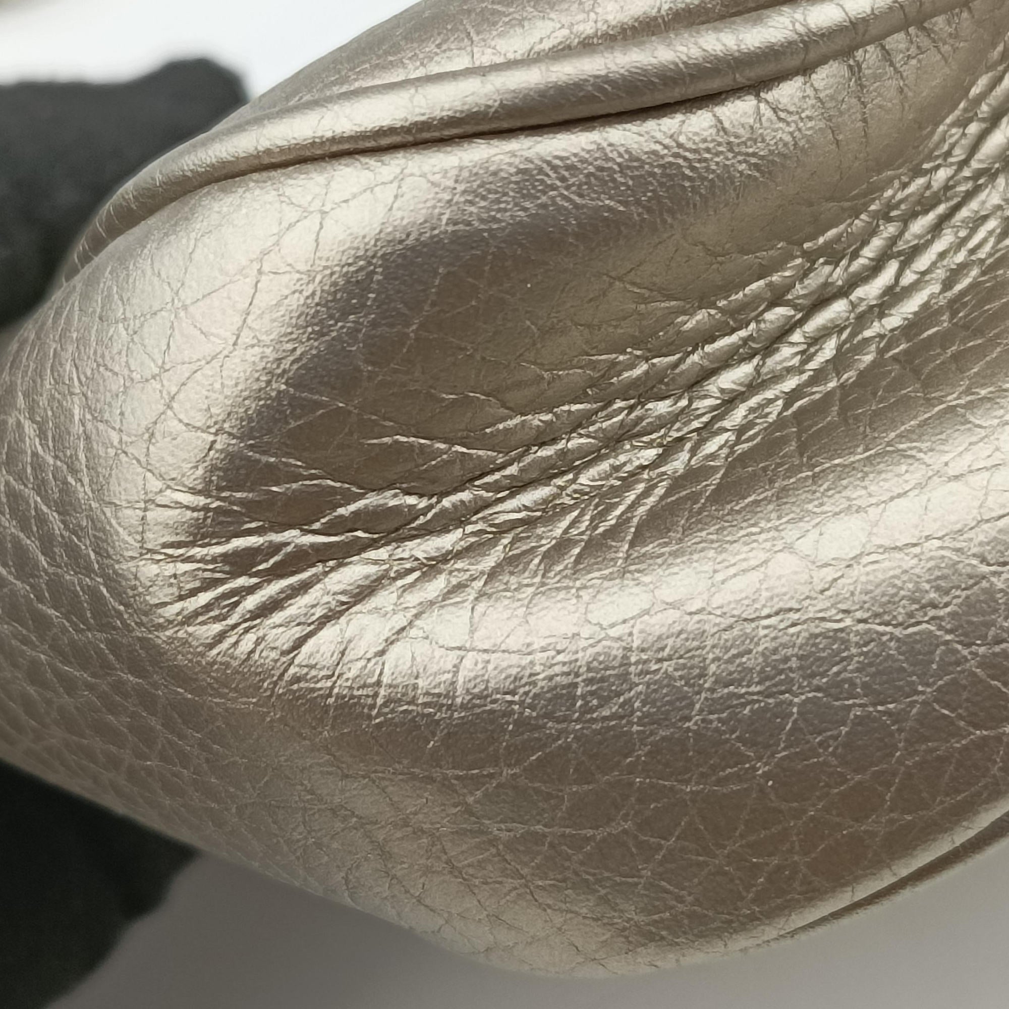 Pre-owned Gucci Soho Golden Leather 323190 shoulderbag | stylenewstar
