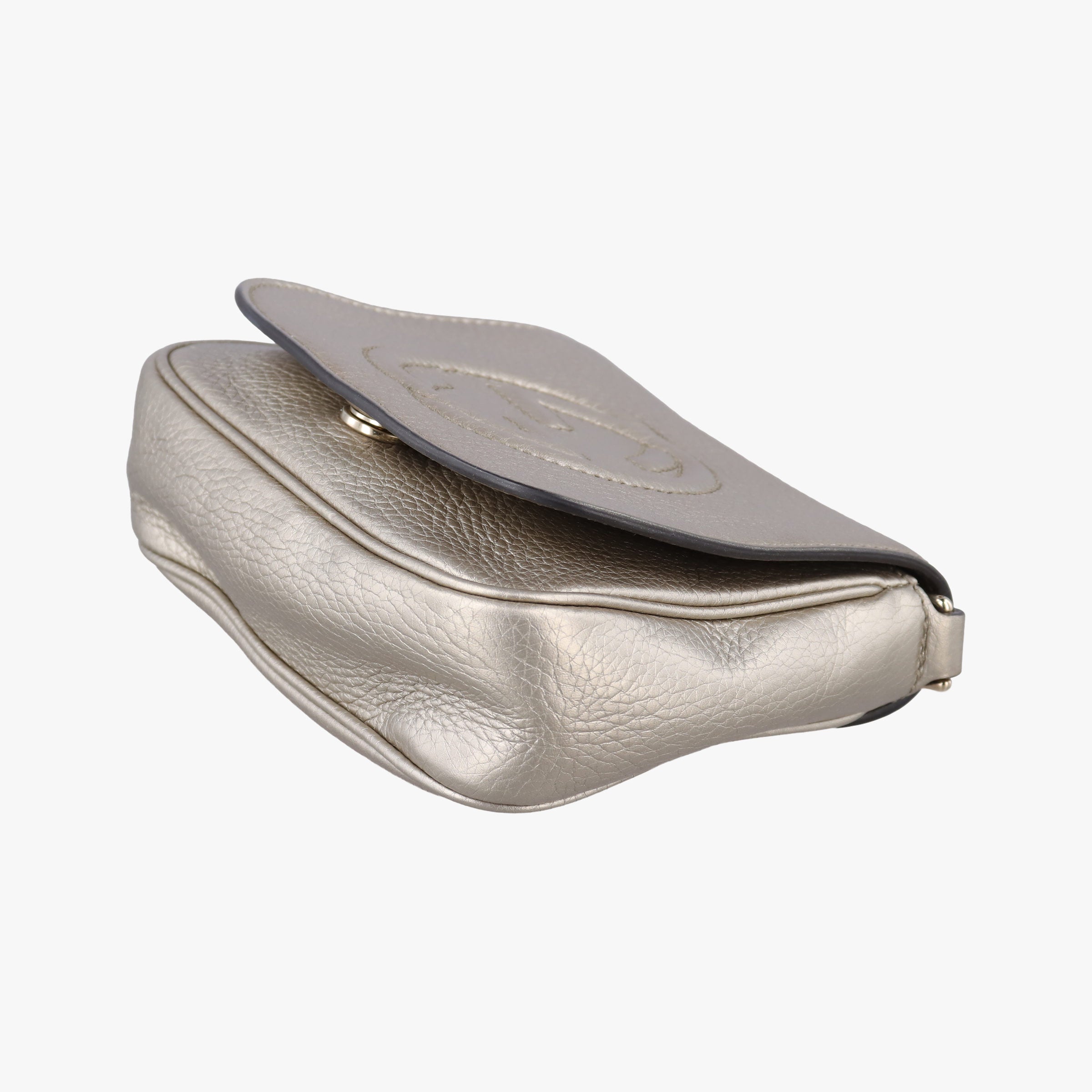 Pre-owned Gucci Soho Golden Leather 323190 shoulderbag | stylenewstar