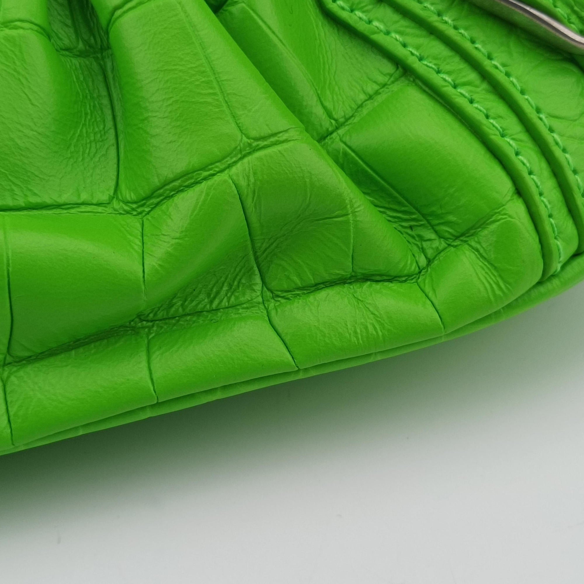 Vintage Balenciaga Le Cagole Green lambskin  shoulderbag | stylenewstar
