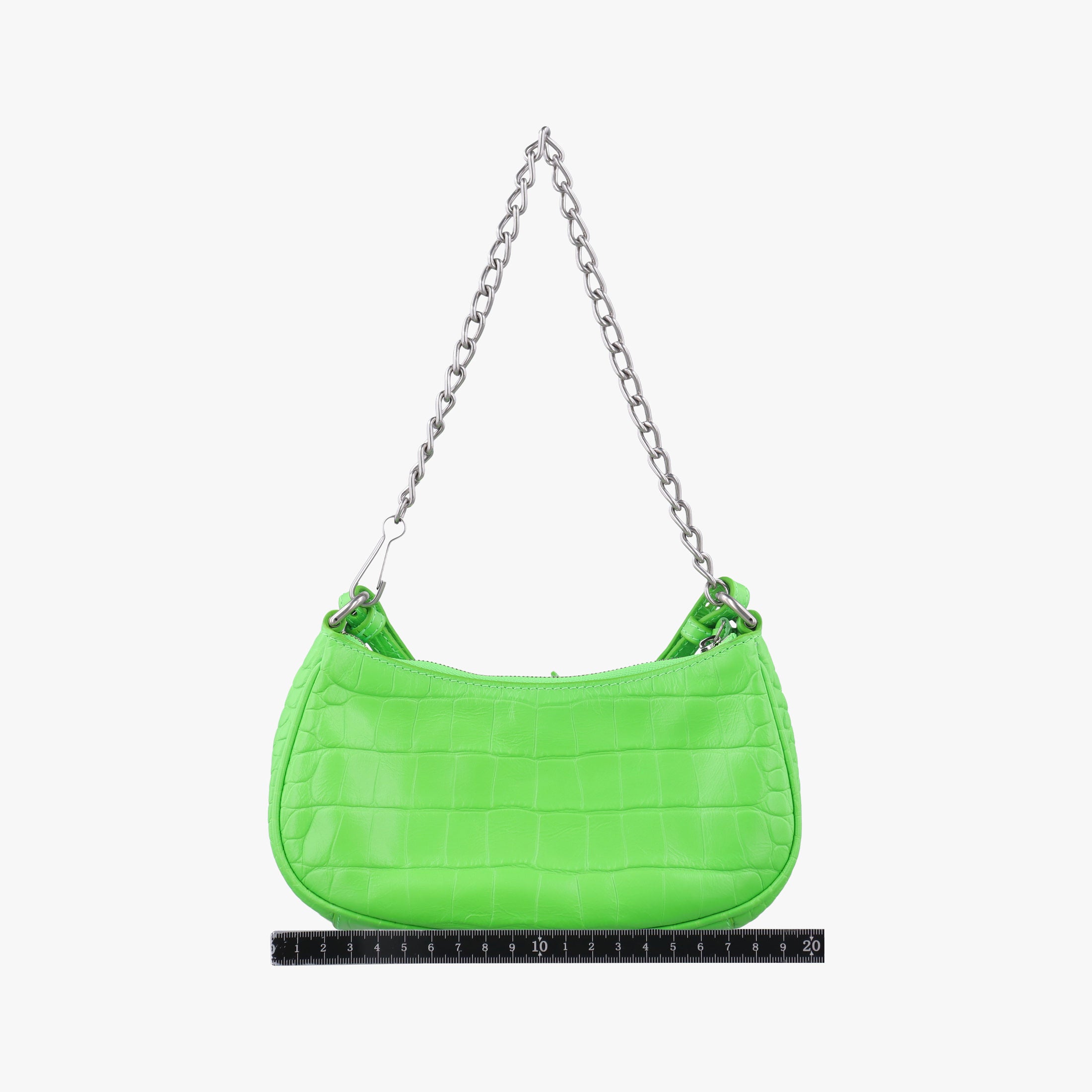 Pre-owned Balenciaga Le Cagole Green lambskin  shoulderbag | stylenewstar