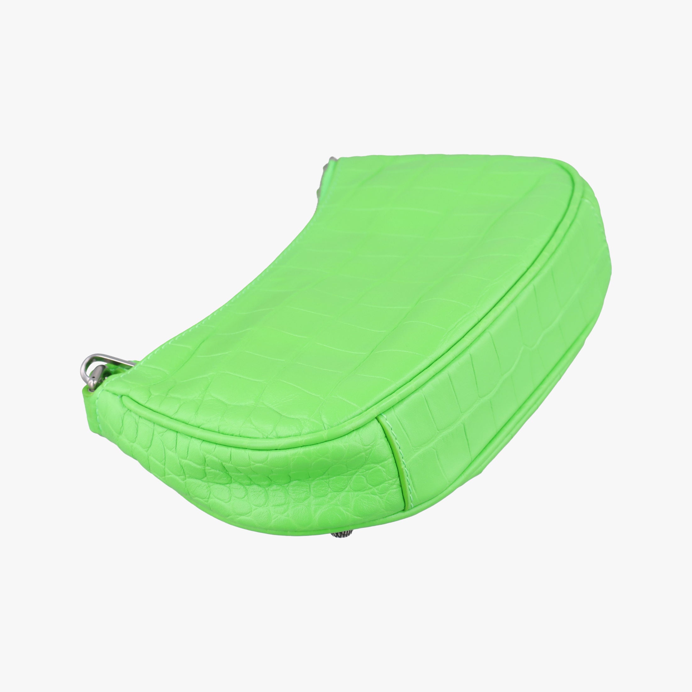 Pre-owned Balenciaga Le Cagole Green lambskin  shoulderbag | stylenewstar