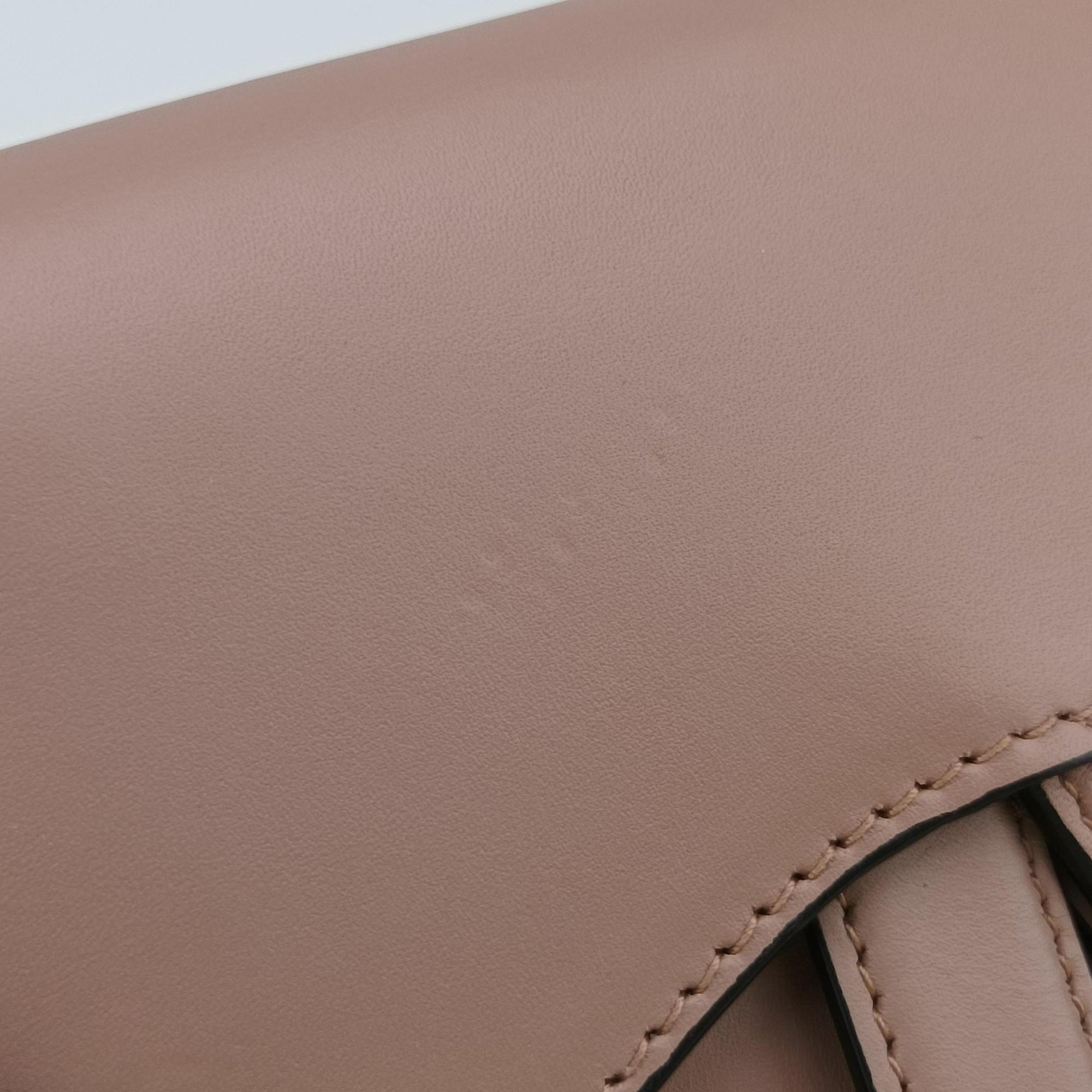 Pre-owned Christian Dior saddle Pink leather  bum bag/waist bag | stylenewstar