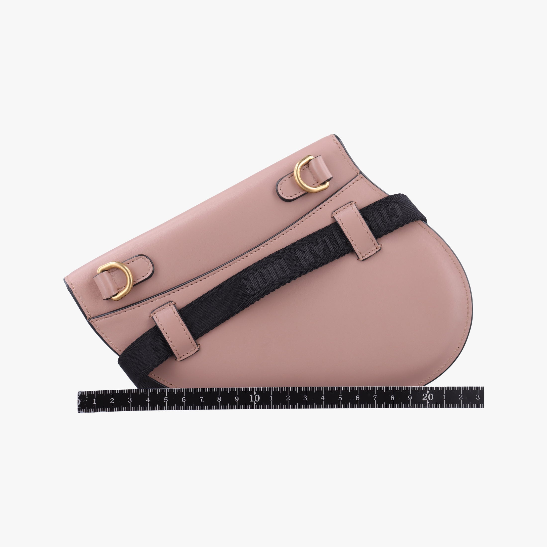 Pre-owned Christian Dior saddle Pink leather  bum bag/waist bag | stylenewstar