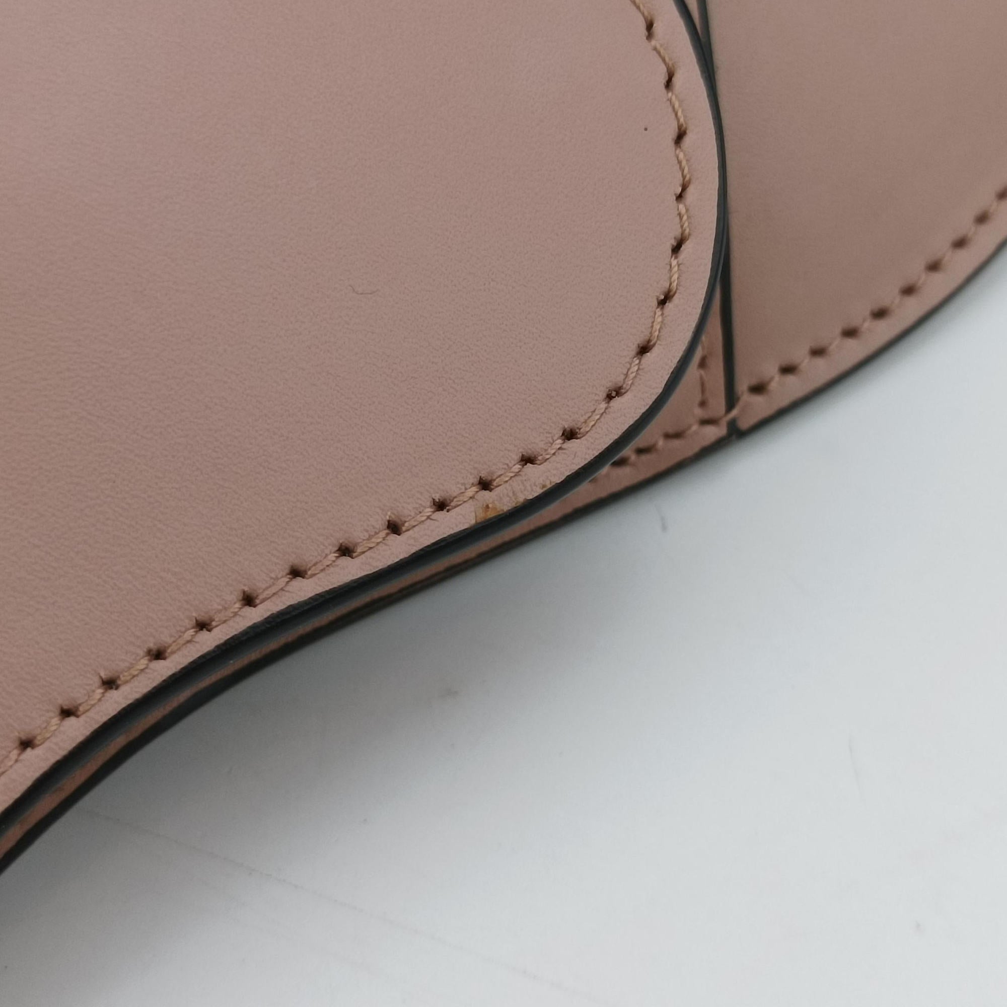 Pre-owned Christian Dior saddle Pink leather  bum bag/waist bag | stylenewstar