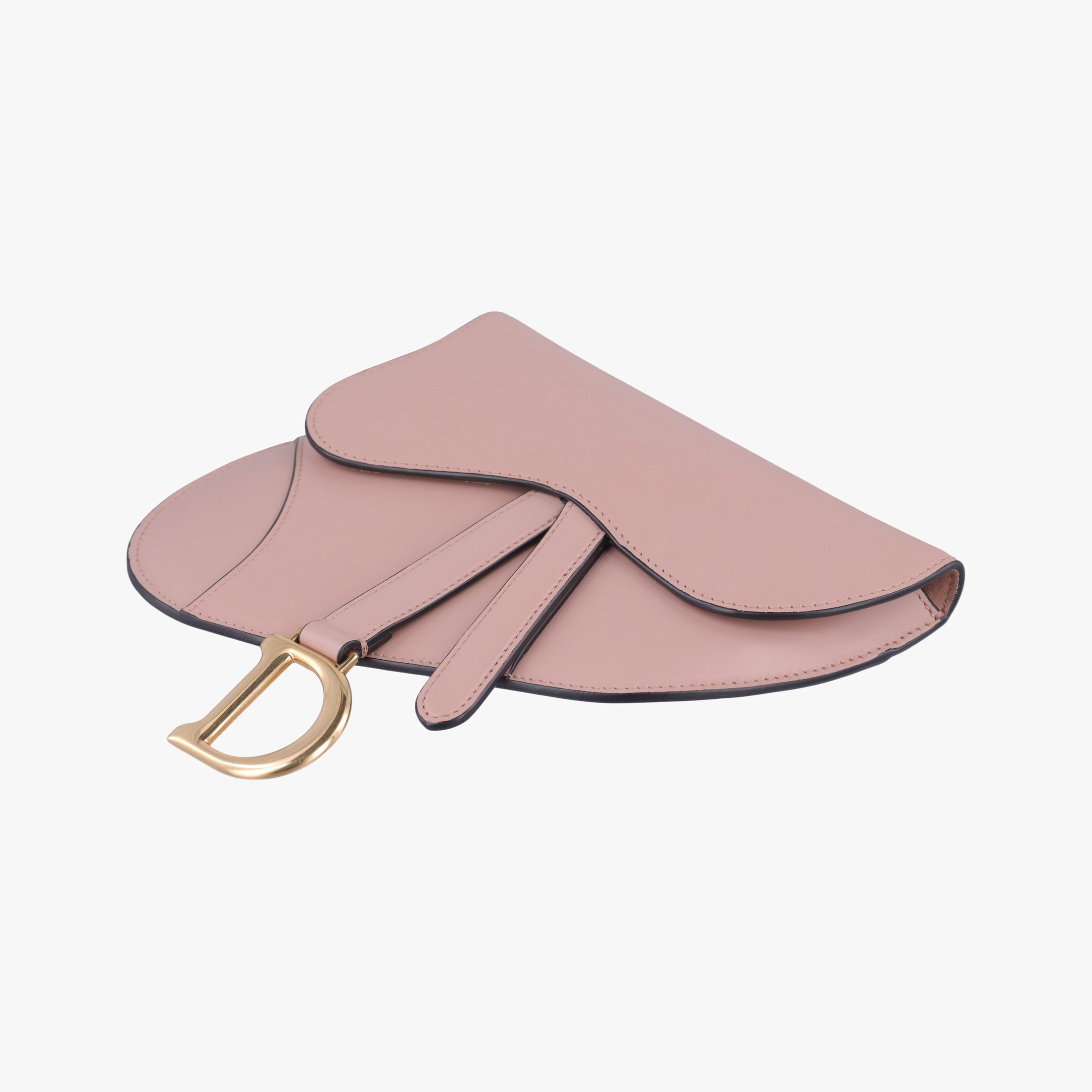 Pre-owned Christian Dior saddle Pink leather  bum bag/waist bag | stylenewstar