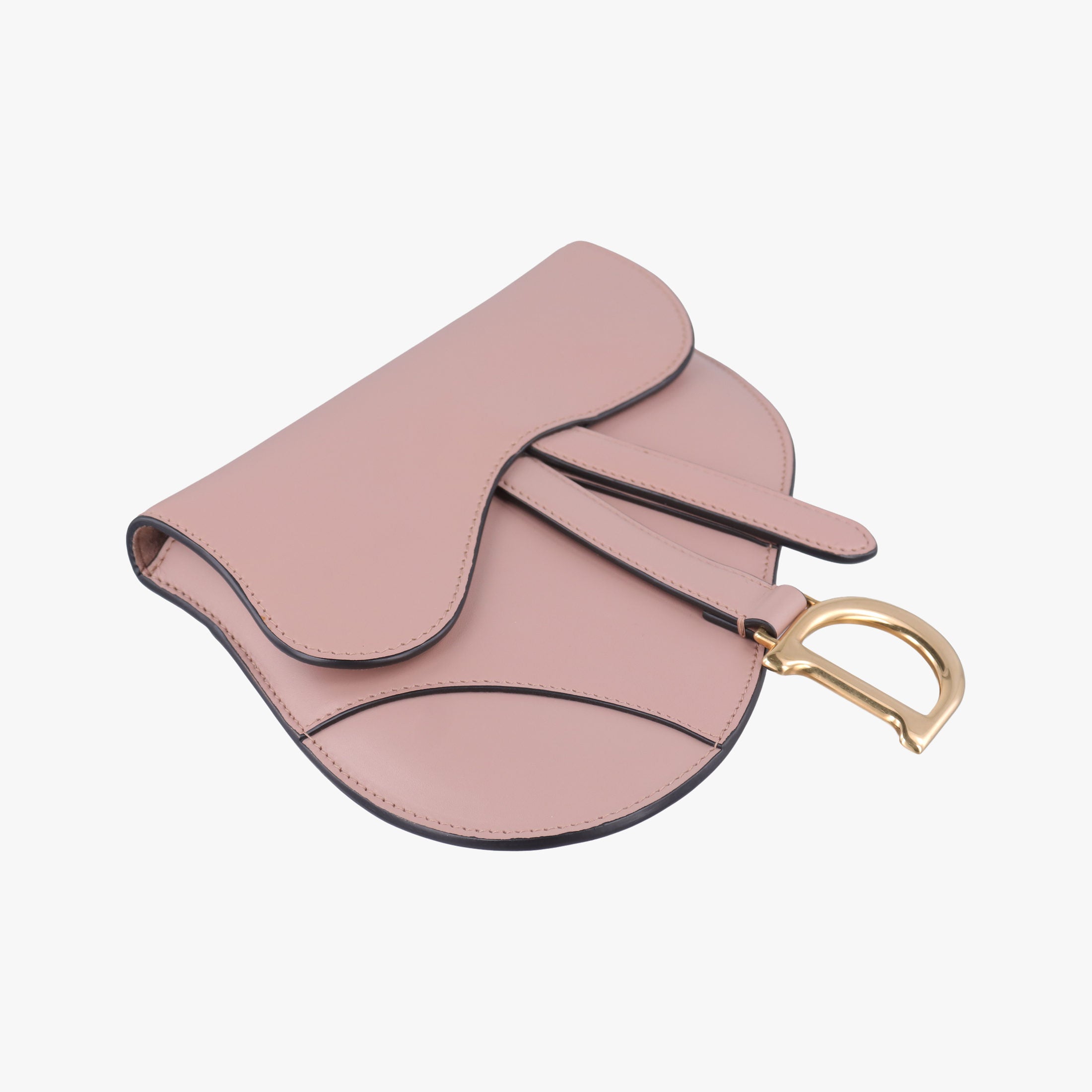 Pre-owned Christian Dior saddle Pink leather  bum bag/waist bag | stylenewstar
