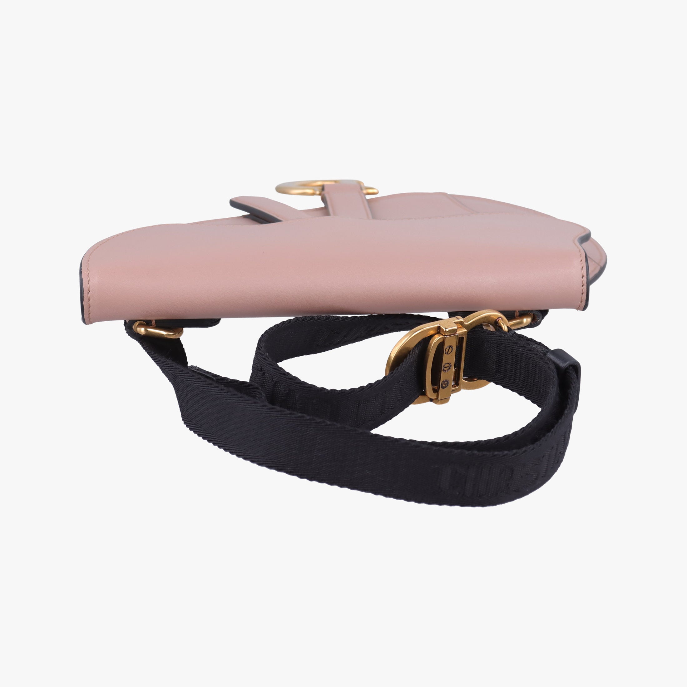 Pre-owned Christian Dior saddle Pink leather  bum bag/waist bag | stylenewstar