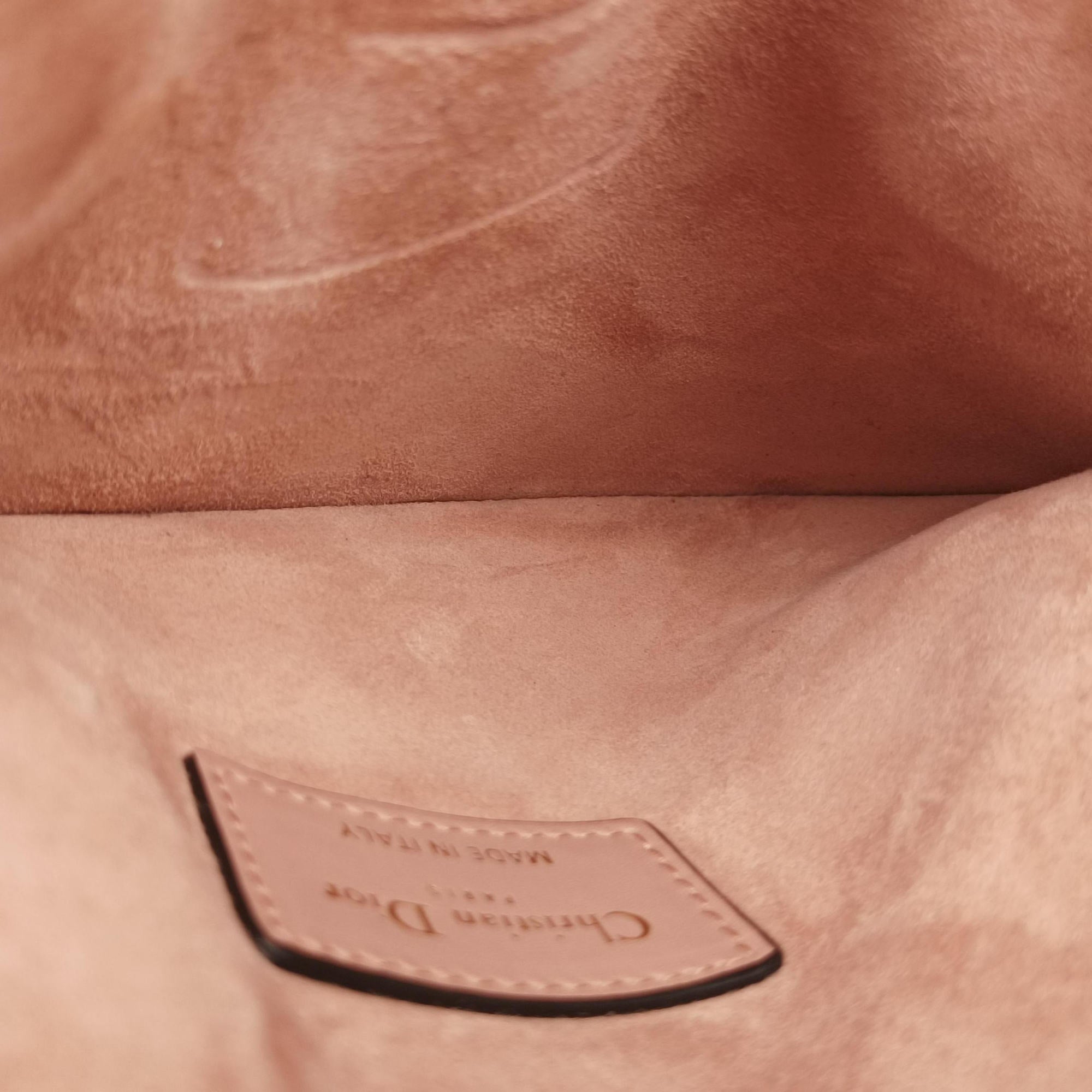 Pre-owned Christian Dior saddle Pink leather  bum bag/waist bag | stylenewstar