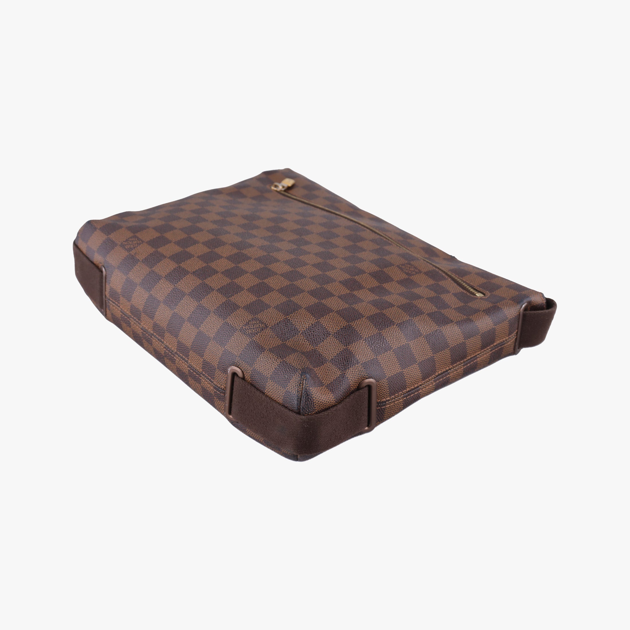 Pre-owned Louis Vuitton BROOKLYN MM EBENE Damier Canvas N51211 shoulderbag | stylenewstar