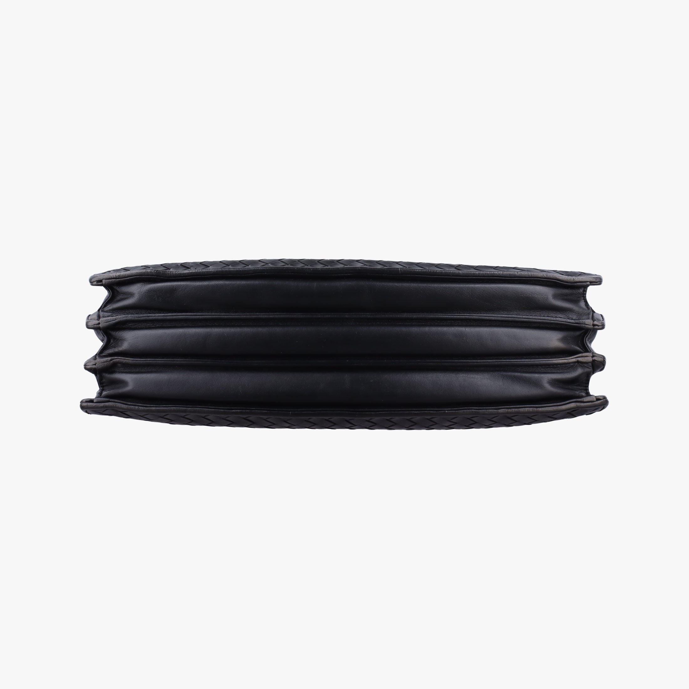 Secondhand Bottega Veneta Intrecciato Black lambskin  handbag | stylenewstar