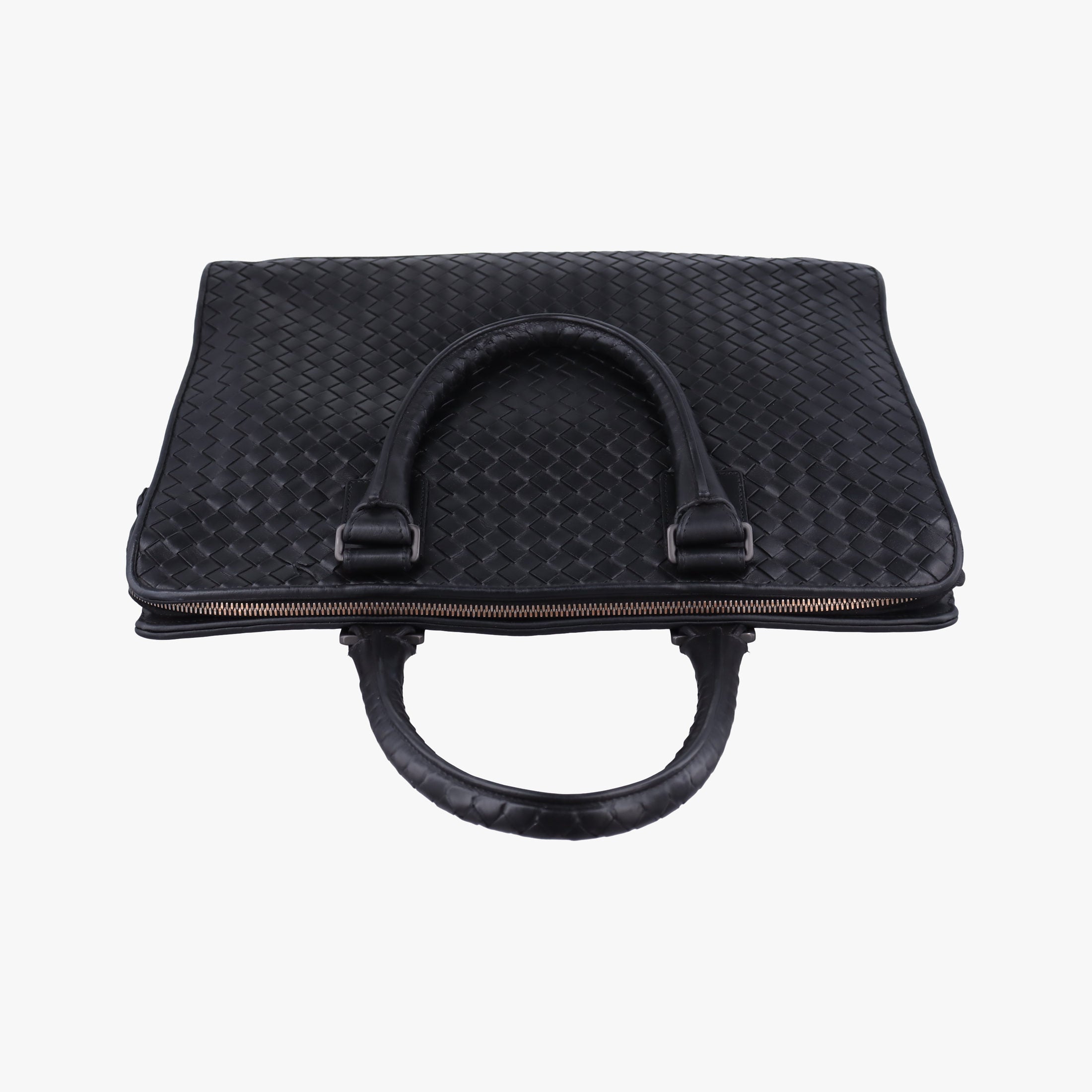 Secondhand Bottega Veneta Intrecciato Black lambskin  handbag | stylenewstar
