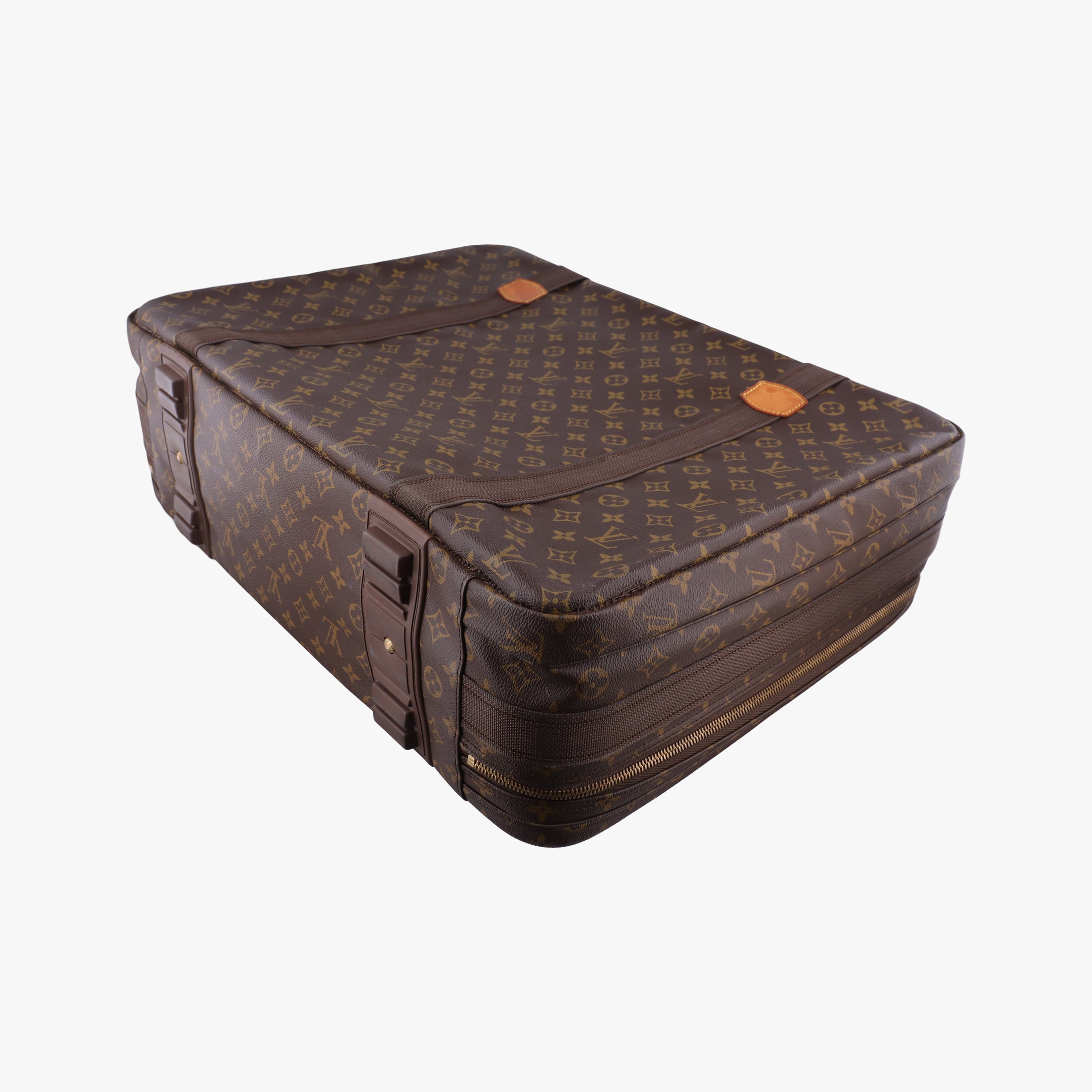 Pre-owned Louis Vuitton Satellite 60 brown Monogram Canvas M23354 handbag | stylenewstar