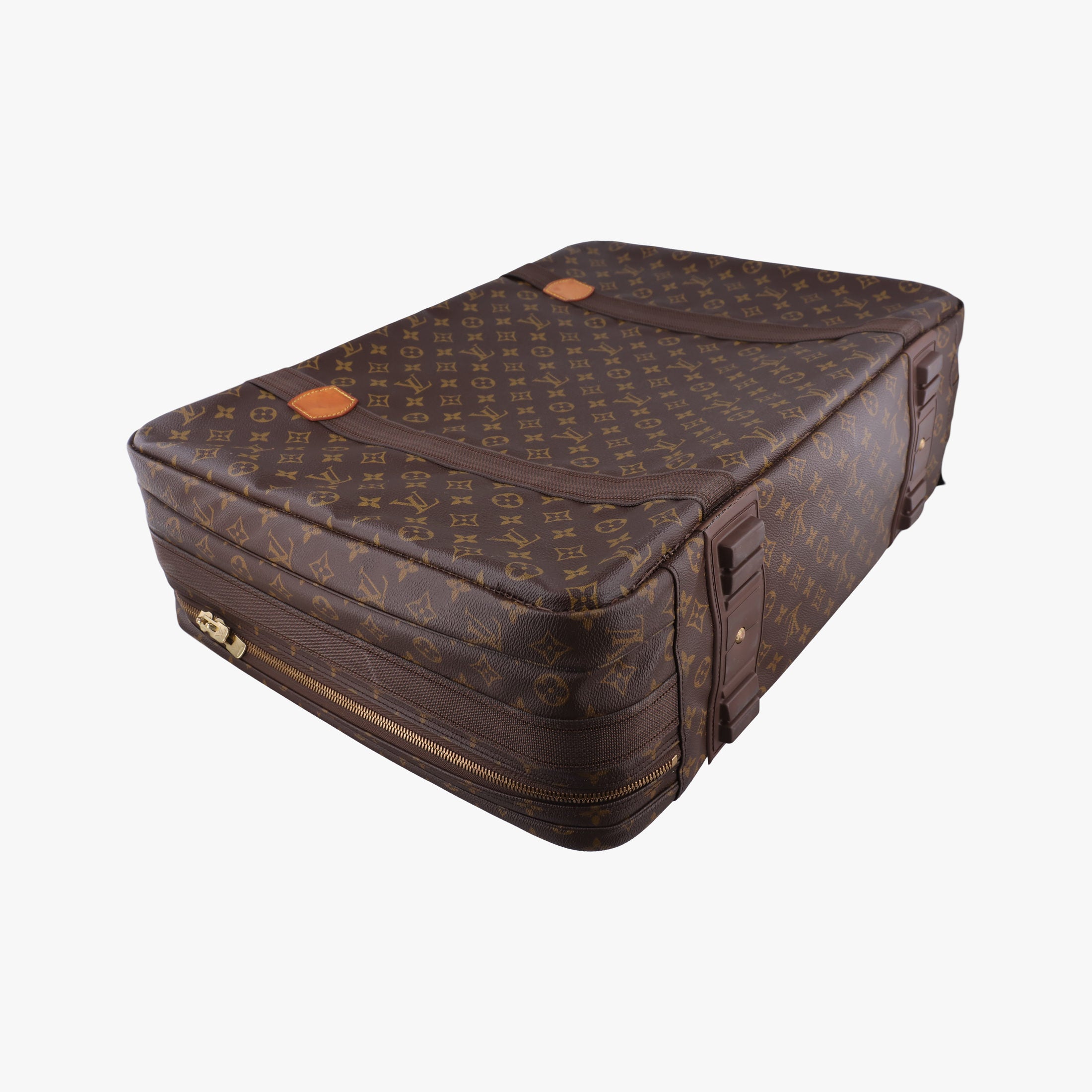 Pre-owned Louis Vuitton Satellite 60 brown Monogram Canvas M23354 handbag | stylenewstar