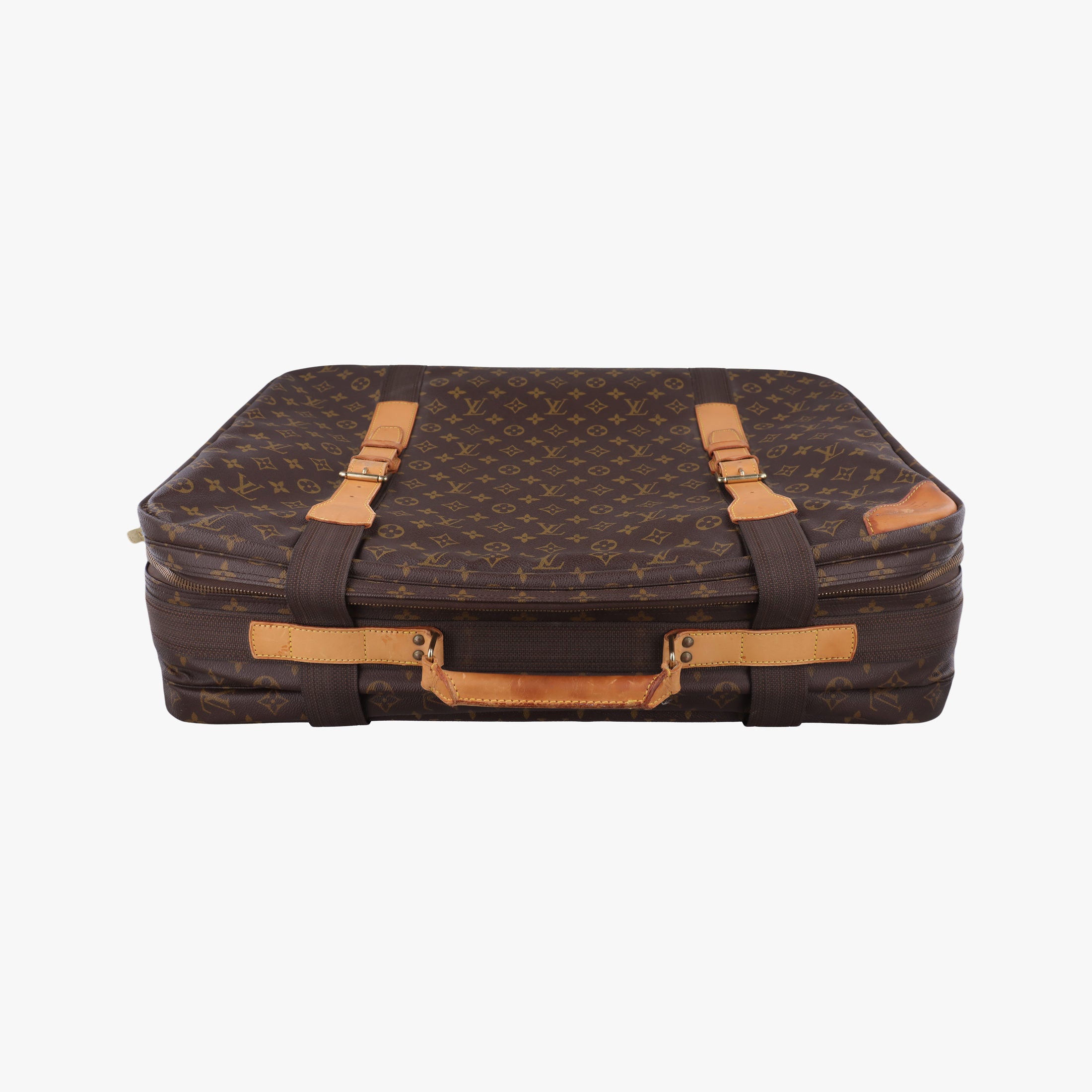 Pre-owned Louis Vuitton Satellite 60 brown Monogram Canvas M23354 handbag | stylenewstar