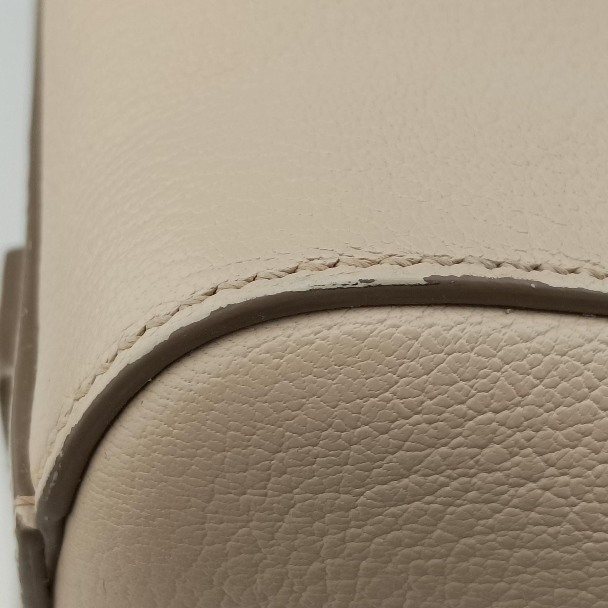 Pre-owned Givenchy Antigona Beige Leather  shoulderbag | stylenewstar