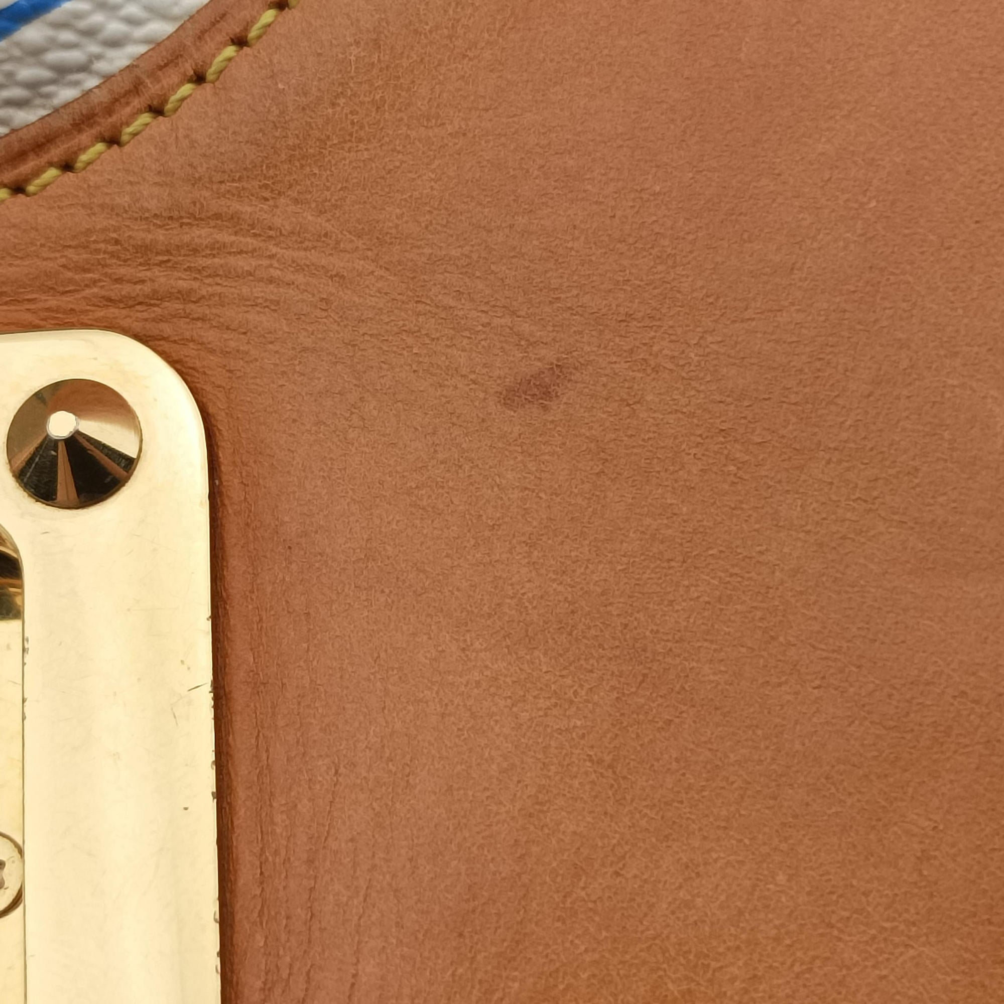 Pre-owned Louis Vuitton JUDY GM white Monogram Multicolor M40253 shoulderbag | stylenewstar
