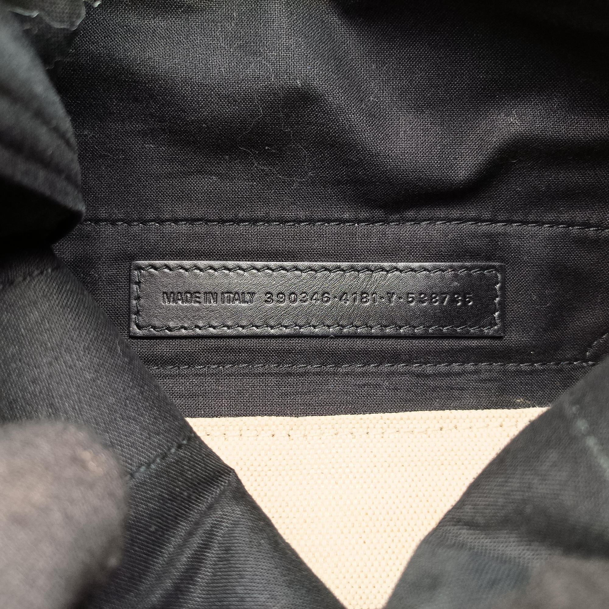 Secondhand Balenciaga Navy Cabas XS white x blue Canvas x Leather  shoulderbag | stylenewstar