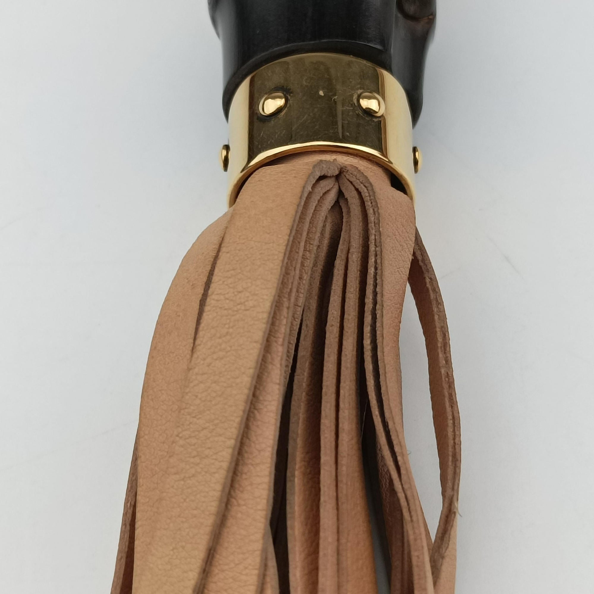 Pre-owned Gucci Handmade Camel leather 263952 shoulderbag | stylenewstar
