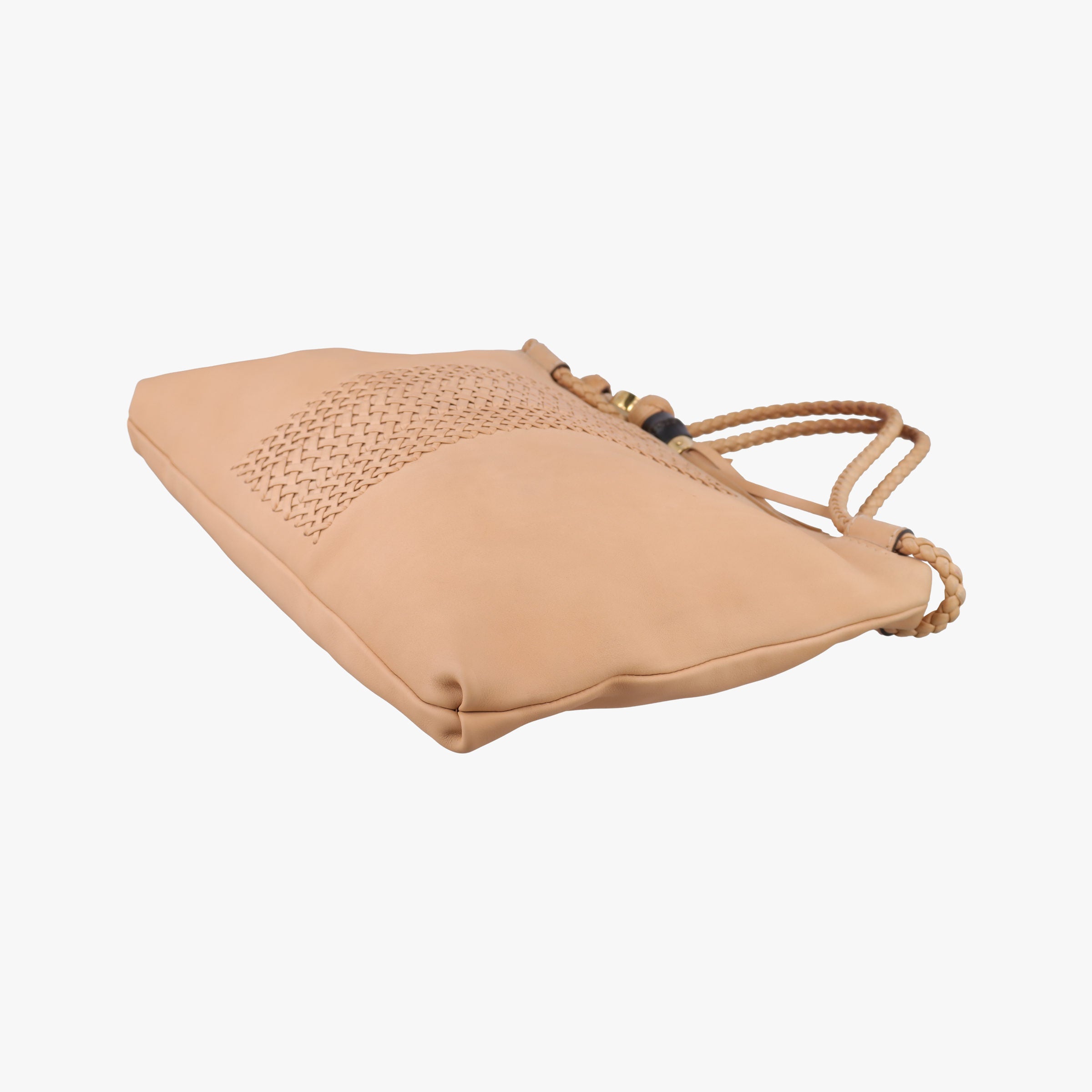 Pre-owned Gucci Handmade Camel leather 263952 shoulderbag | stylenewstar