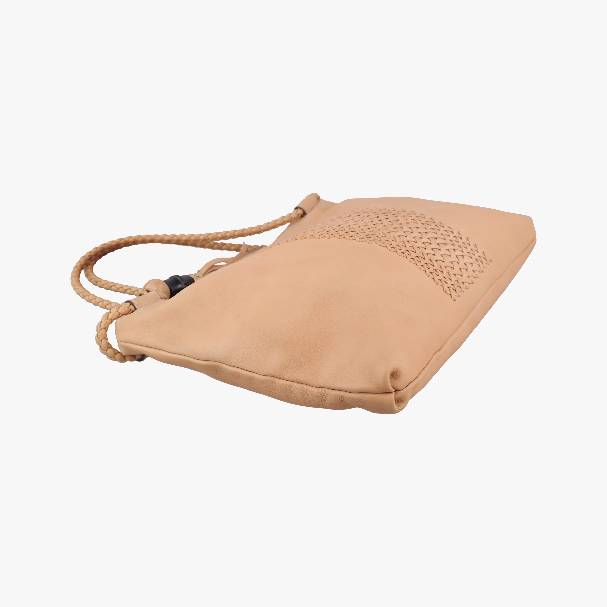 Pre-owned Gucci Handmade Camel leather 263952 shoulderbag | stylenewstar